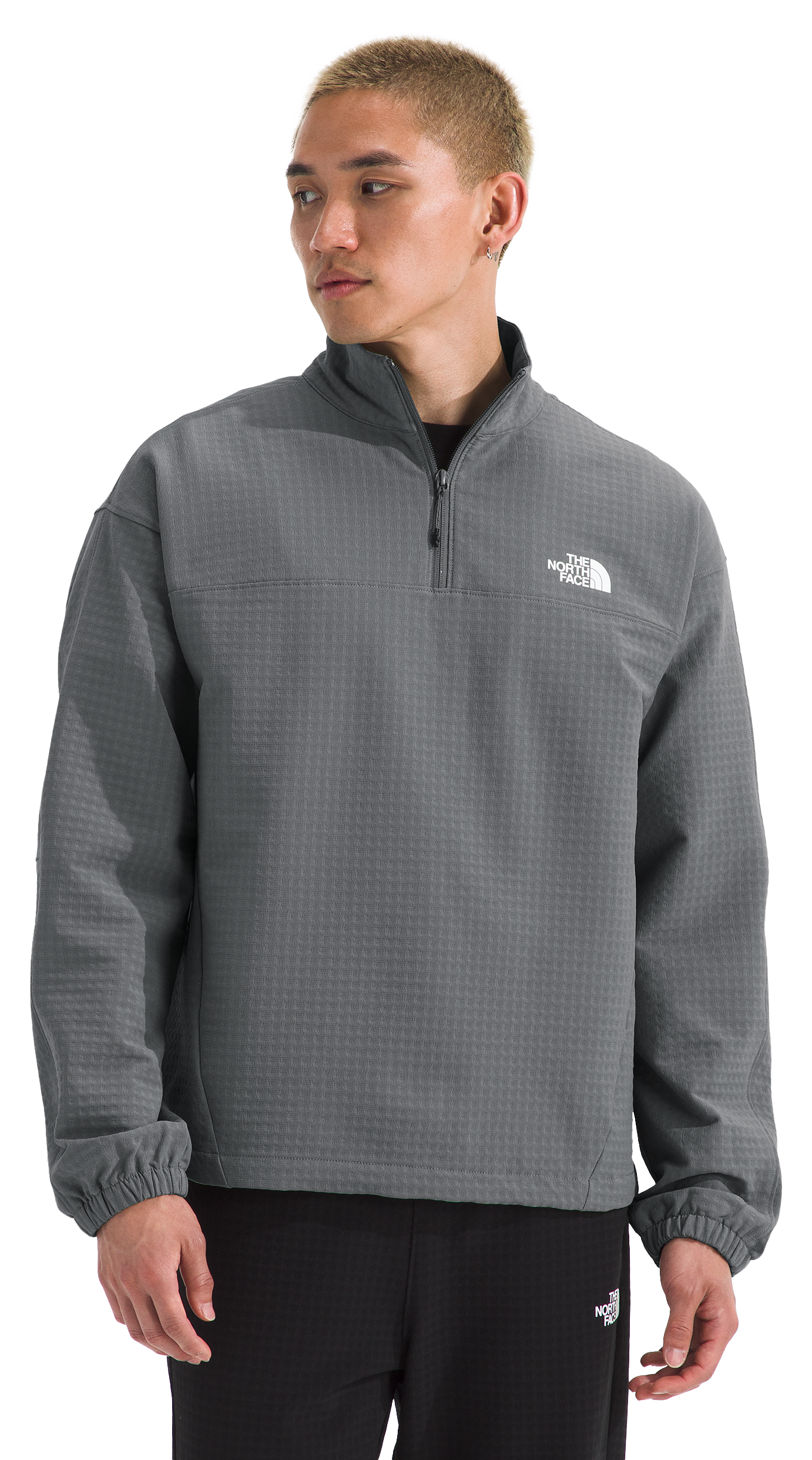 Image of The North Face Tekware Quarter-Zip Pullover - Smoked Pearl - XS