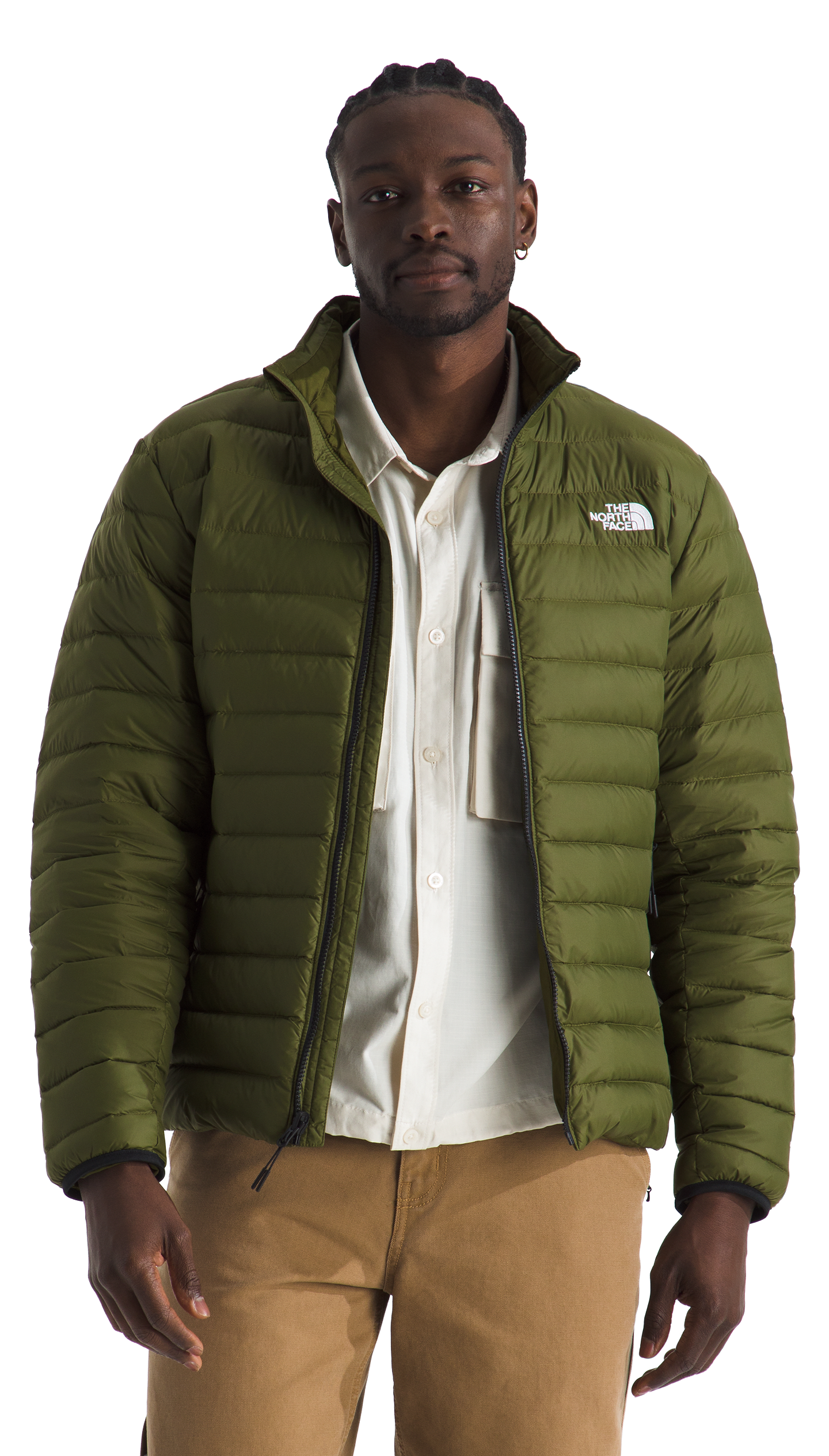 Image of The North Face Classic Down Jacket - Woodland Green - XXL
