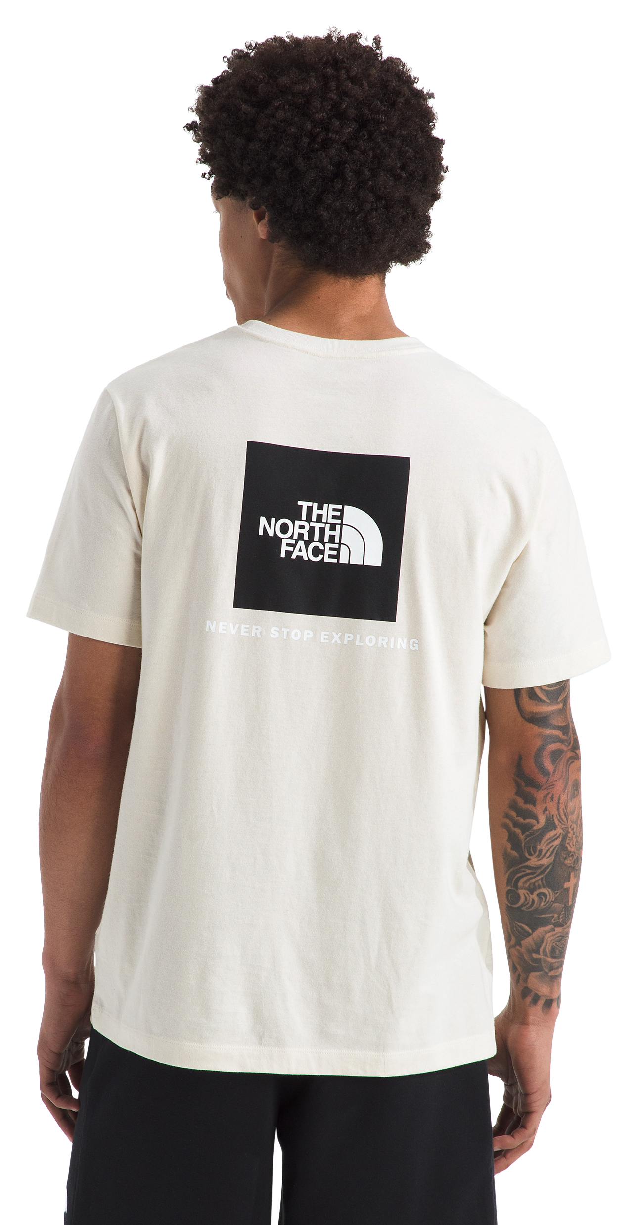 Image of The North Face Core Box NSE Short-Sleeve T-Shirt - White Dune