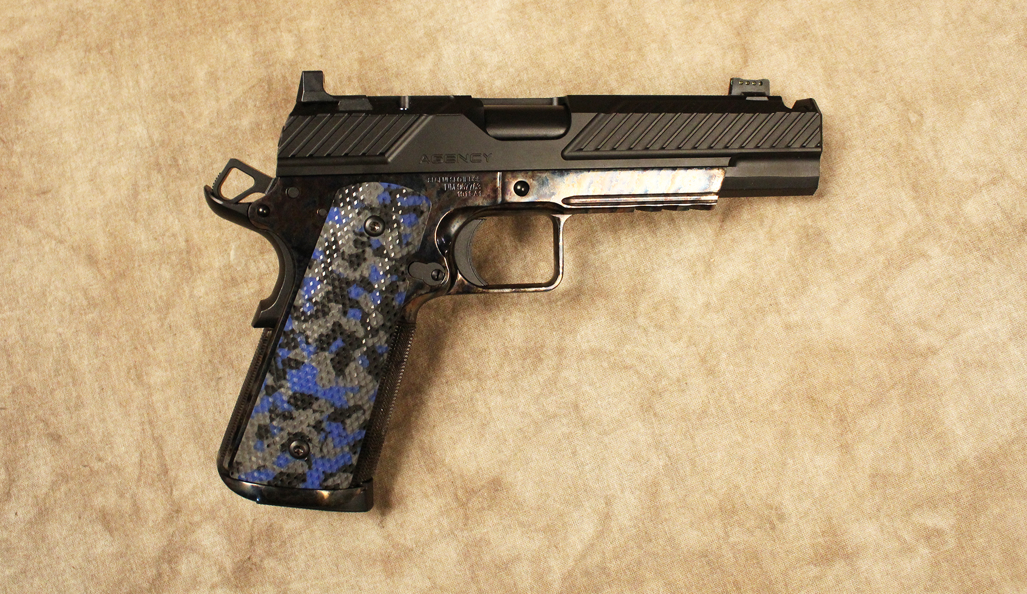 Image of Springfield~1911 Engraved Emissary~.45 ACP