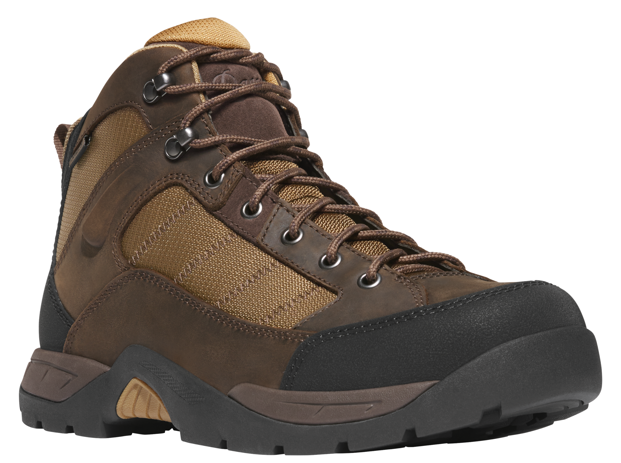 Image of Danner Radical 451 Waterproof Hiking Boots for Men - Bone Brown