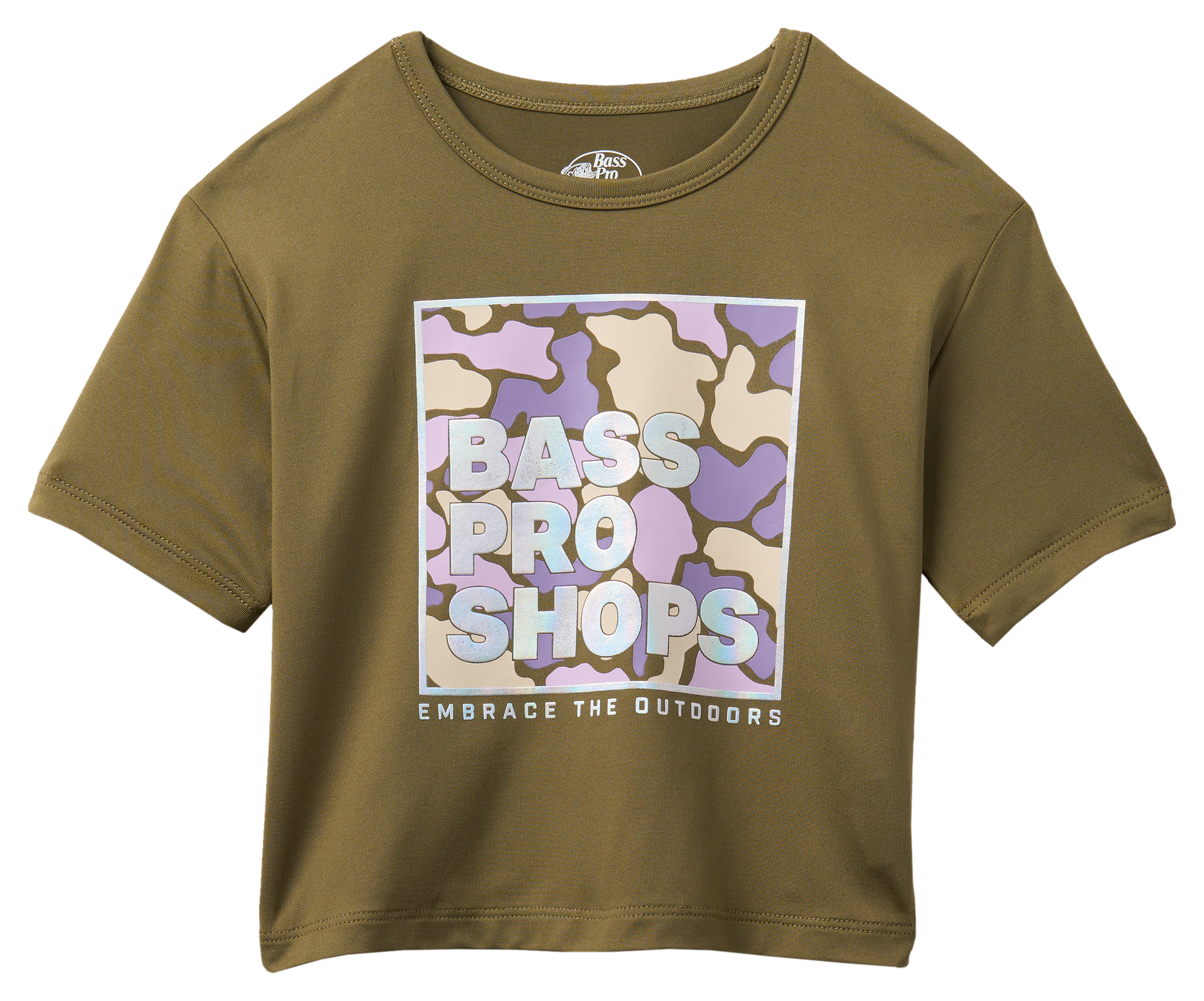 Image of Bass Pro Shops Embrace the Outdoors Short-Sleeve T-Shirt for Toddlers Olivine