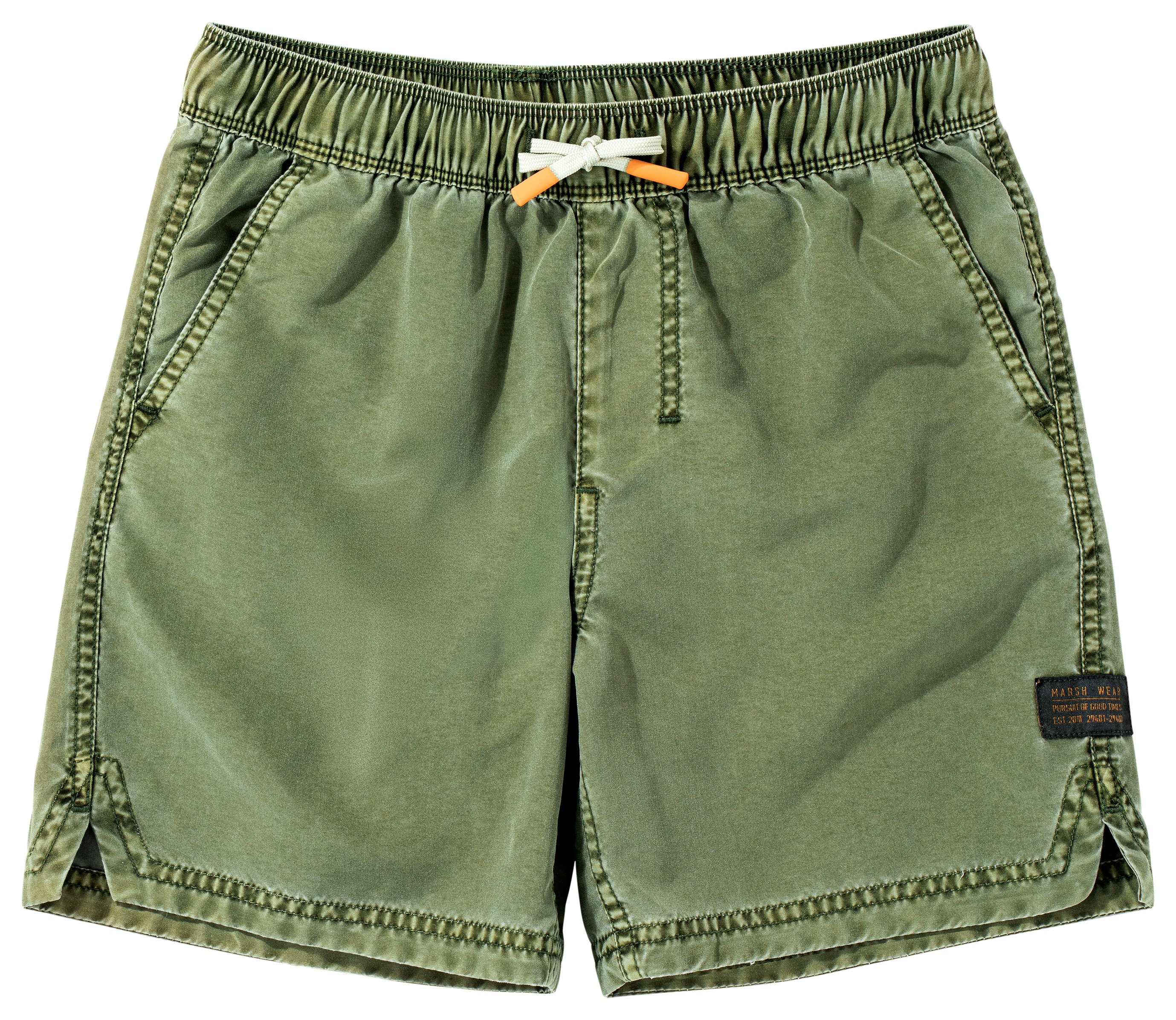 Image of Marsh Wear Highwater Volley Shorts for Kids - Thyme