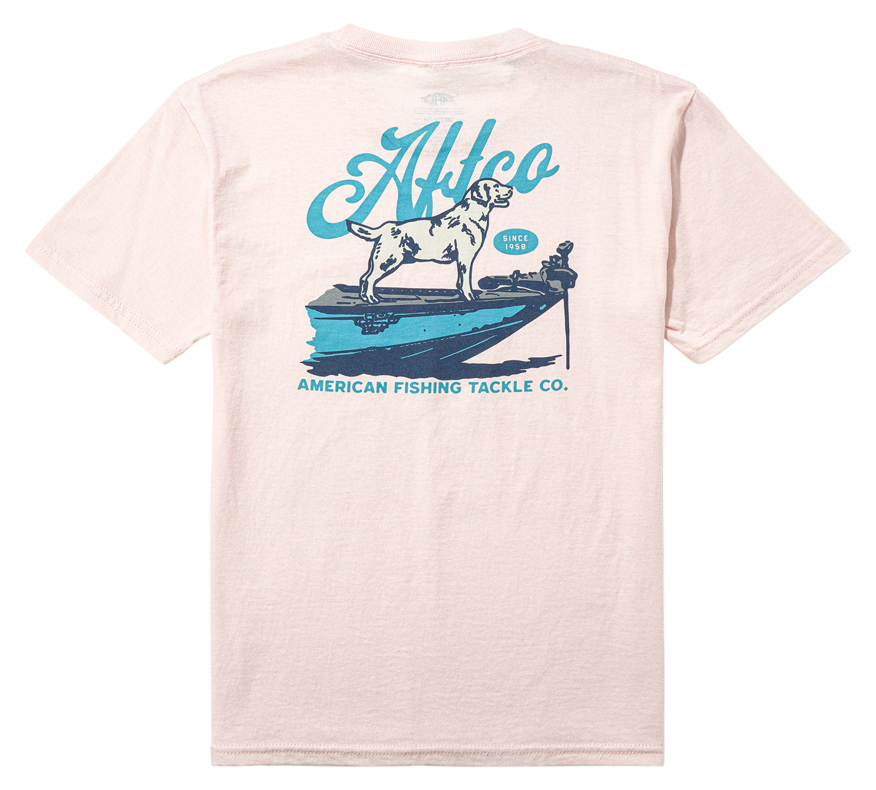 Image of AFTCO Co-Pilot Short-Sleeve T-Shirt for Kids - Dusty Rose