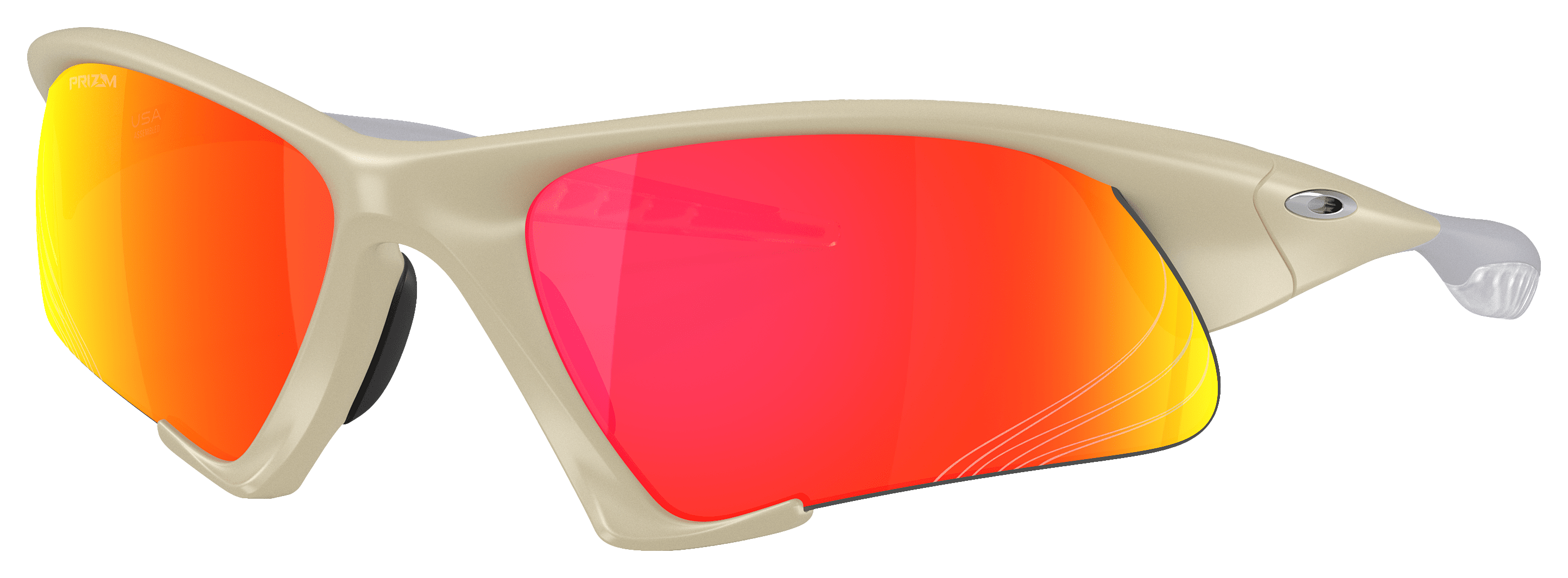 Image of Oakley Suture Jacket OO9532 Prizm Bronze Mirror Sunglasses