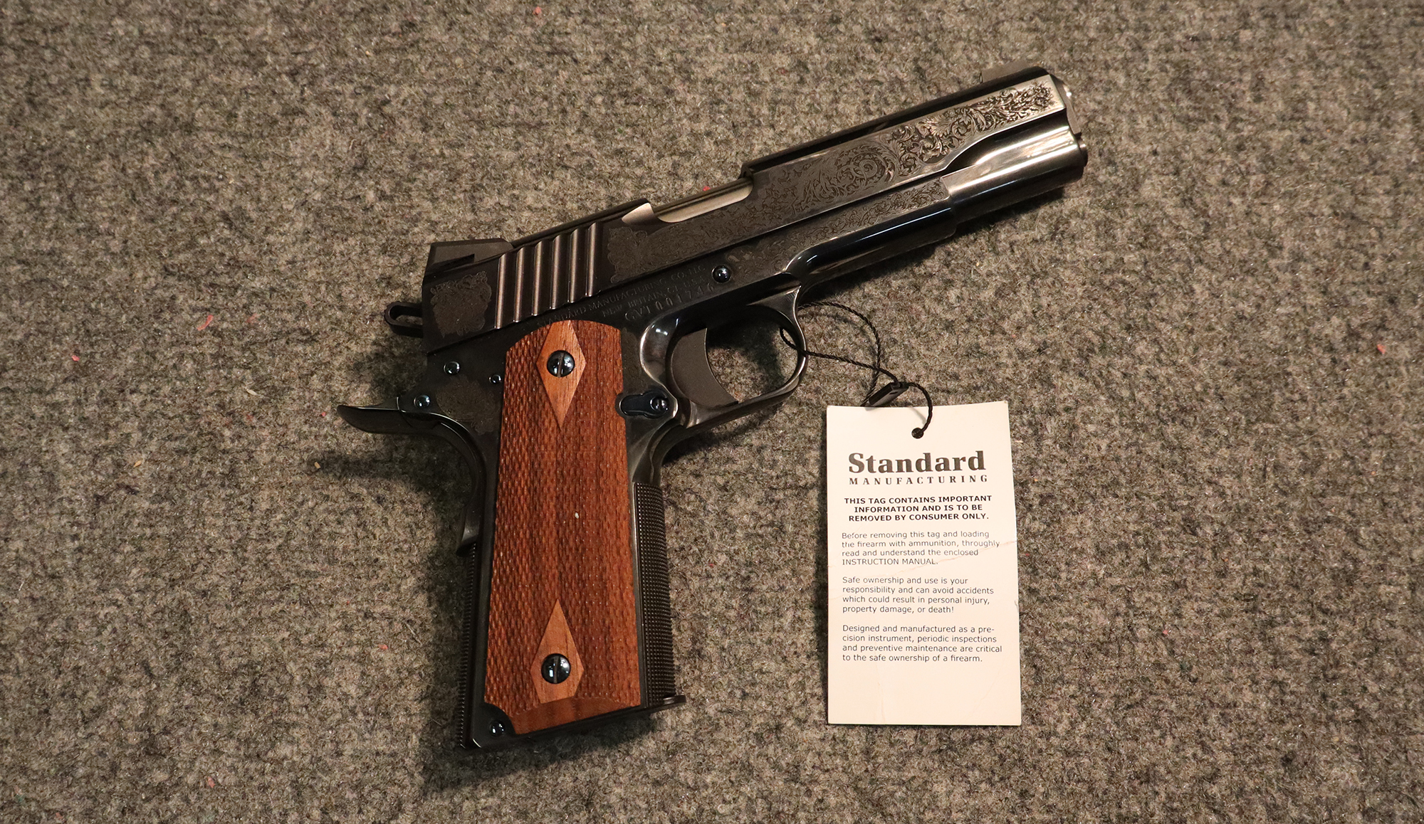 Standard Mfg. ~ 1911 A1 ~ .45 Auto (SKU: 4740084) - Bass Pro Shops