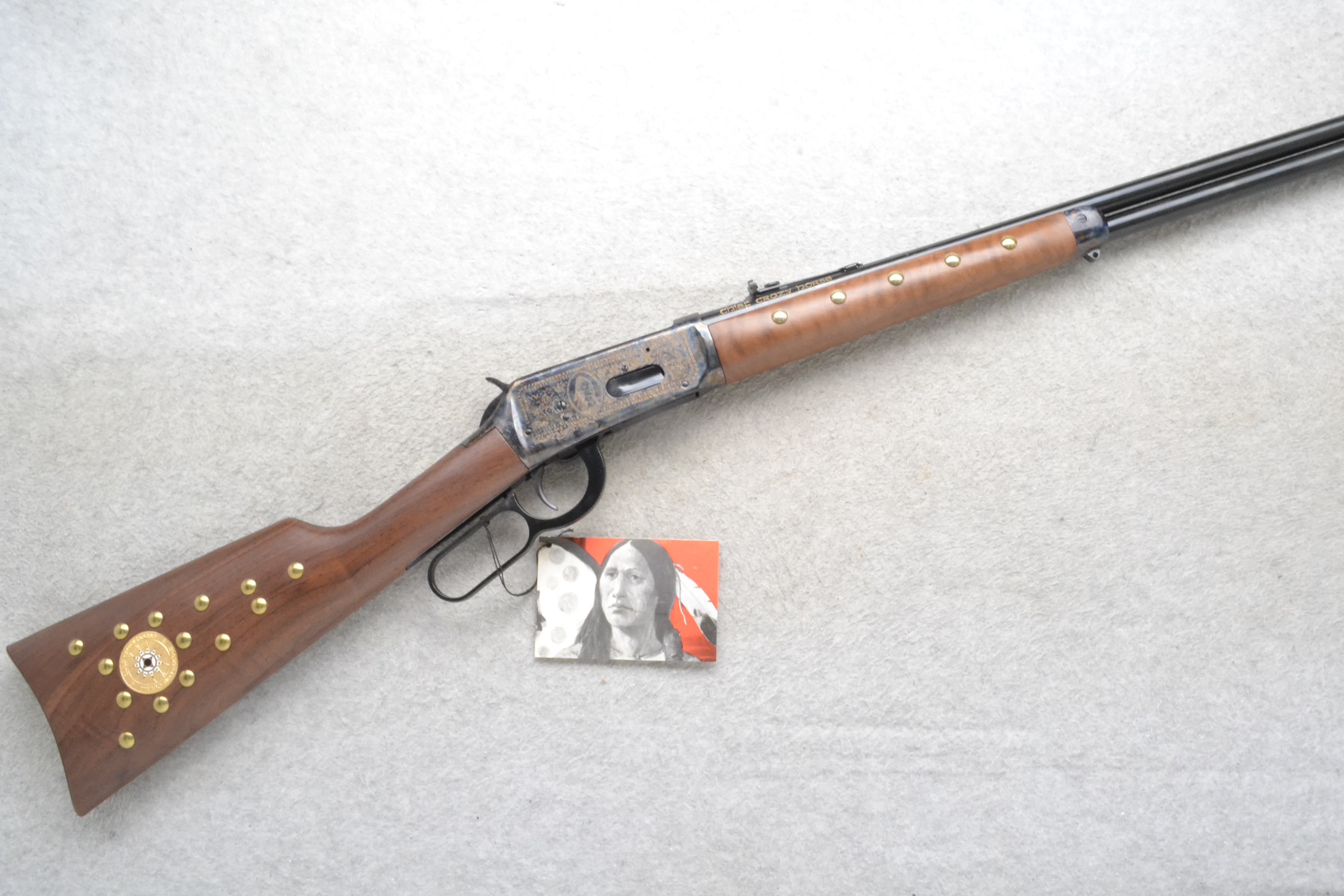 Winchester ~ 1894 ~ .38-55 Win ~ Chief Crazy Horse Commemorative - Bass Pro Shops