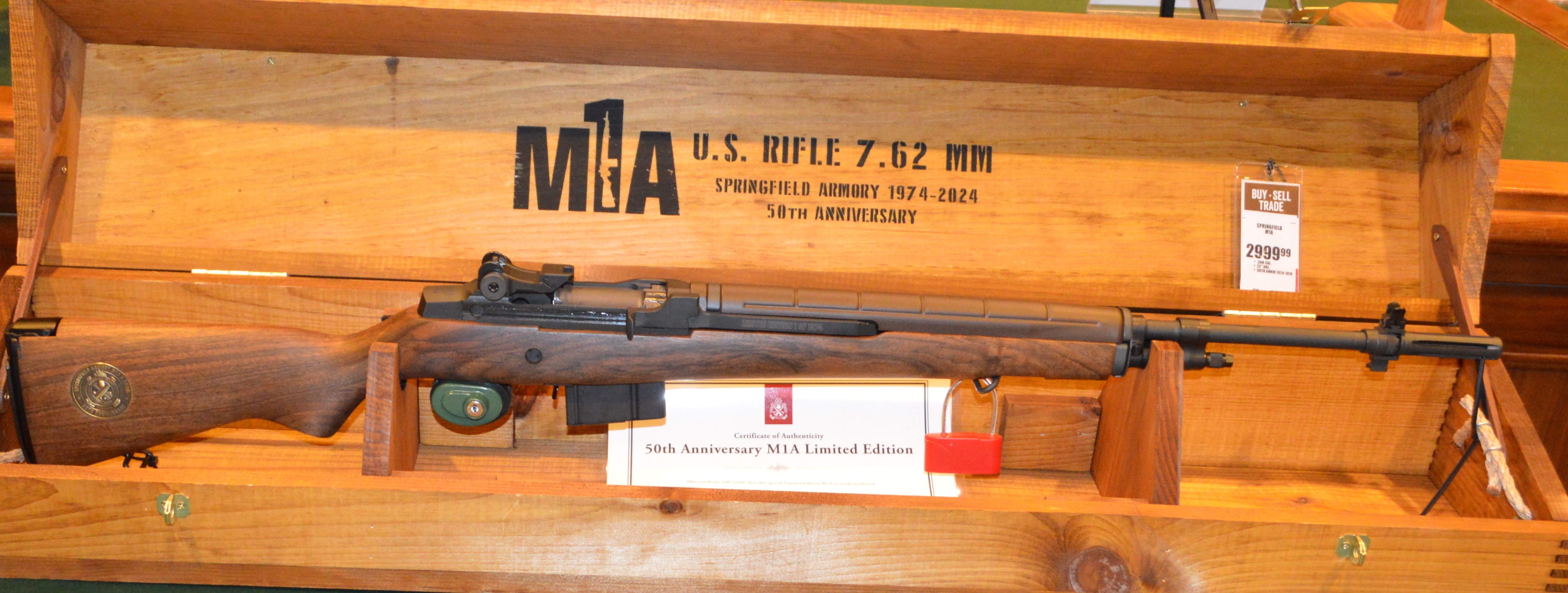 Springfield Armory ~ M1A 50th Anniversary Edition ~ .308 Cal. - Bass Pro Shops