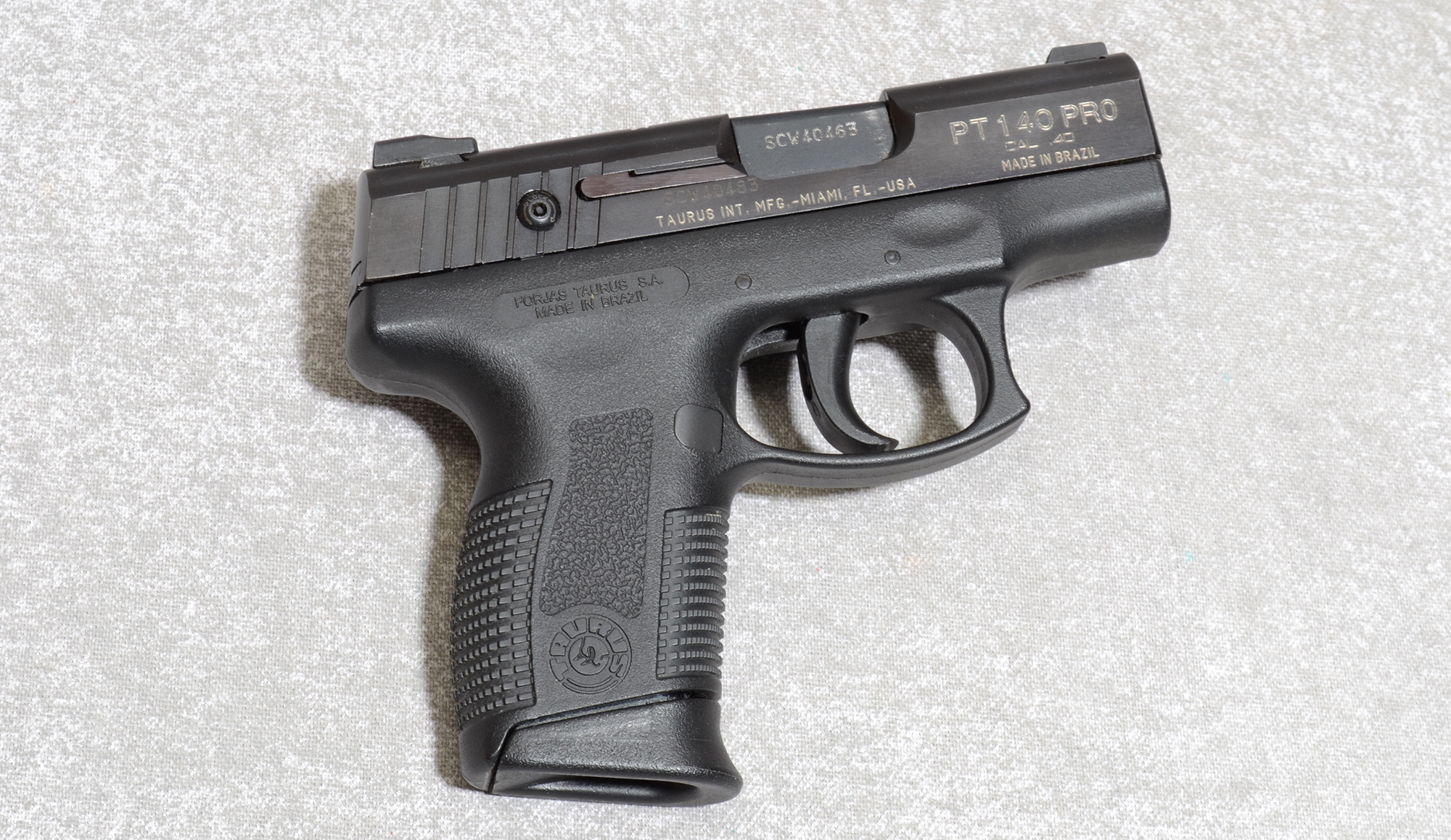 Taurus PT140 Pro Pistol, .40 S&W, 3.25 Inch Barrel, 1 1/2 lbs - Bass Pro Shops