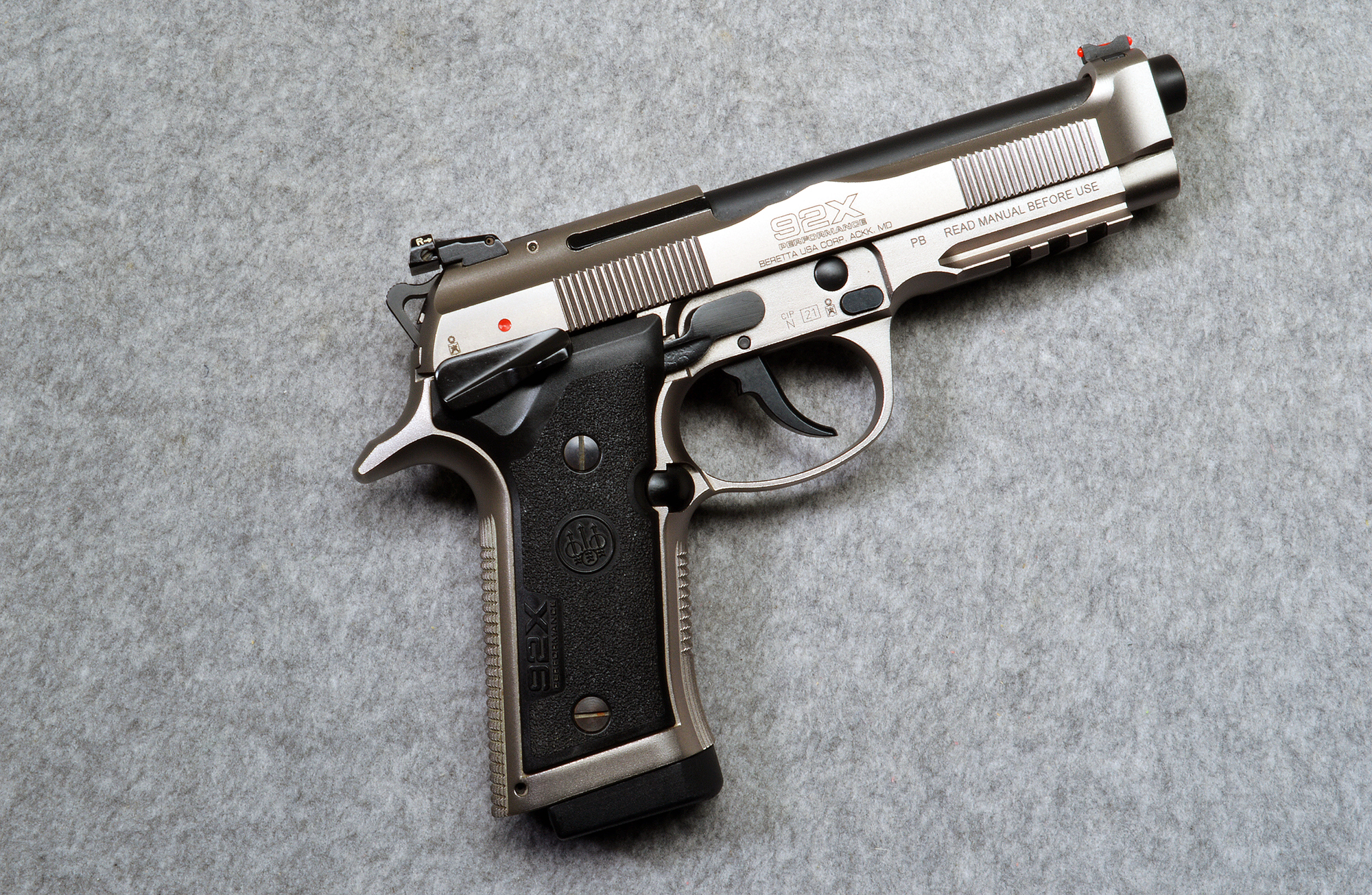 Beretta ~ 92X Performance Gray Nistan ~ 9mm - Bass Pro Shops