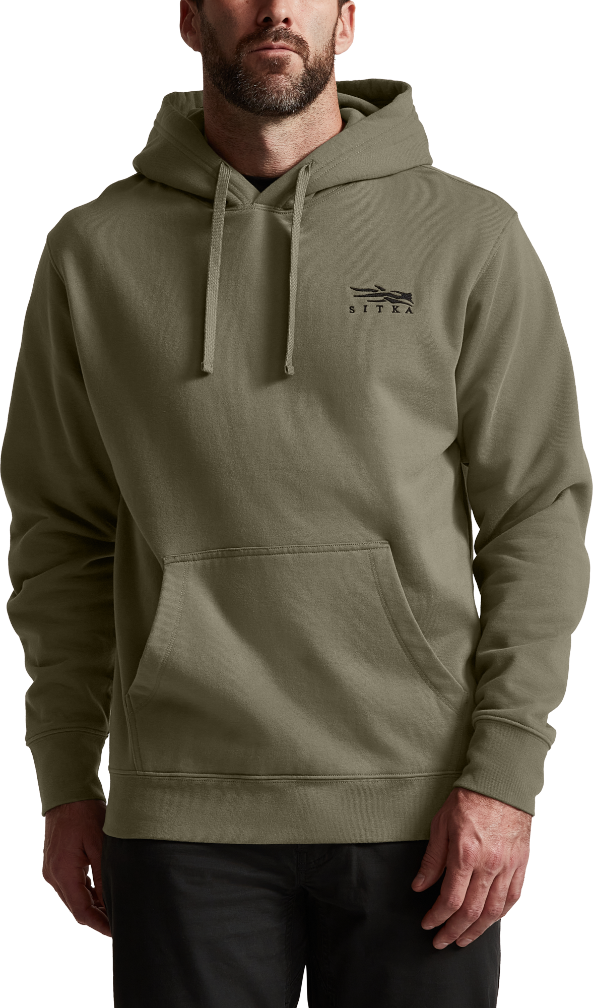Image of SITKA Icon Classic Pullover Hoodie - Dark Green Sage