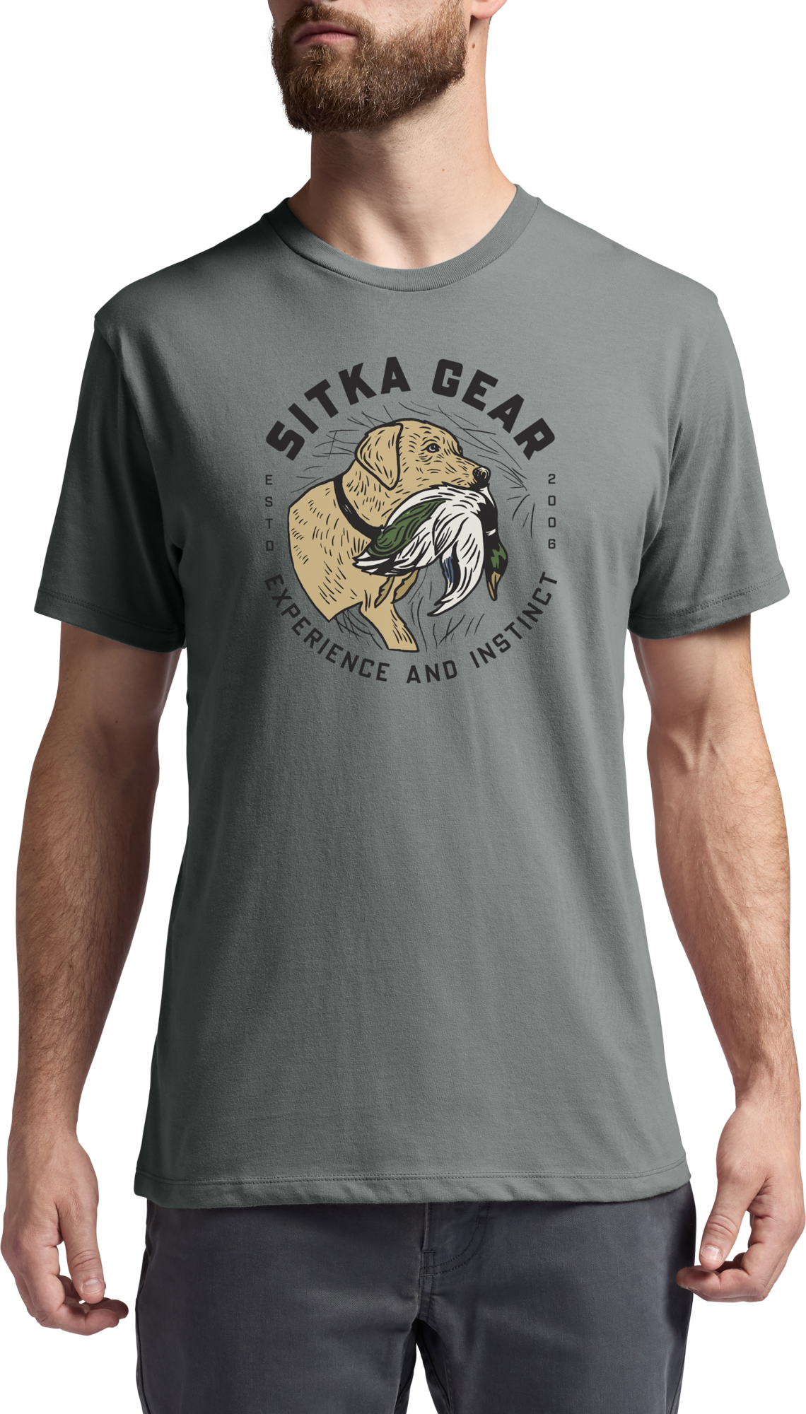 Image of SITKA Instinct Short-Sleeve T-Shirt - Metal Grey