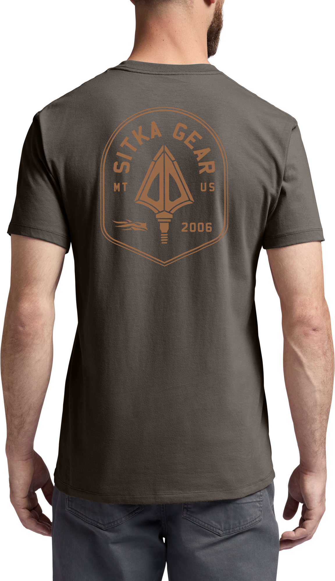 Image of SITKA Broadhead Crest Short-Sleeve T-Shirt - Earth