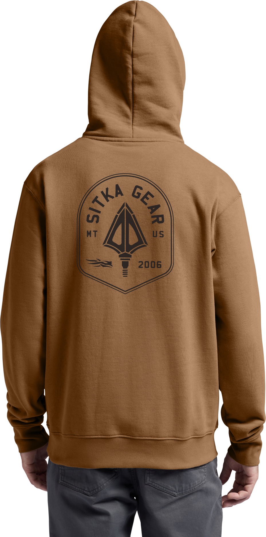SITKA SITKA Broadhead Crest Hoodie - Sequoia Brown - $85.00 at Bass Pro Shops