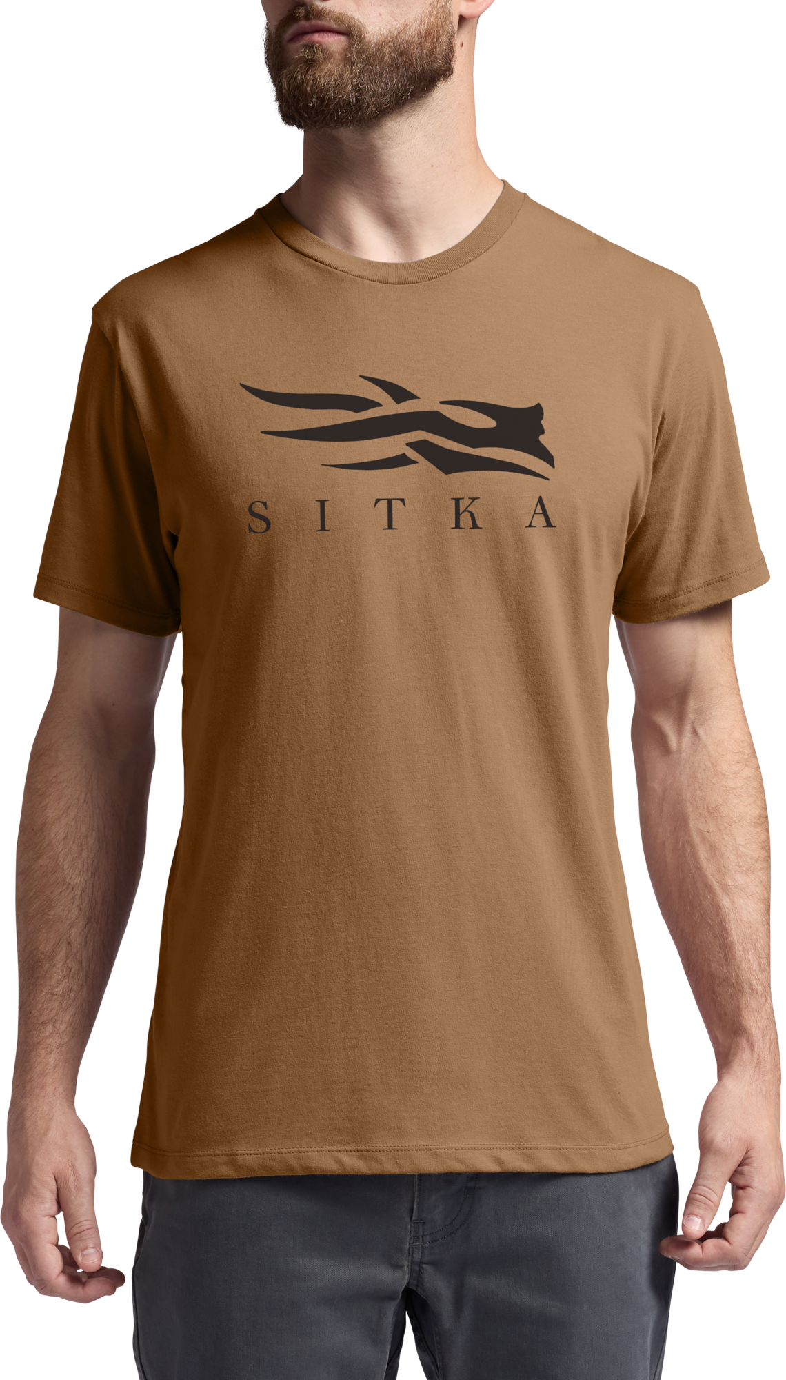 Image of SITKA Icon Short-Sleeve T-Shirt - Sequoia Brown
