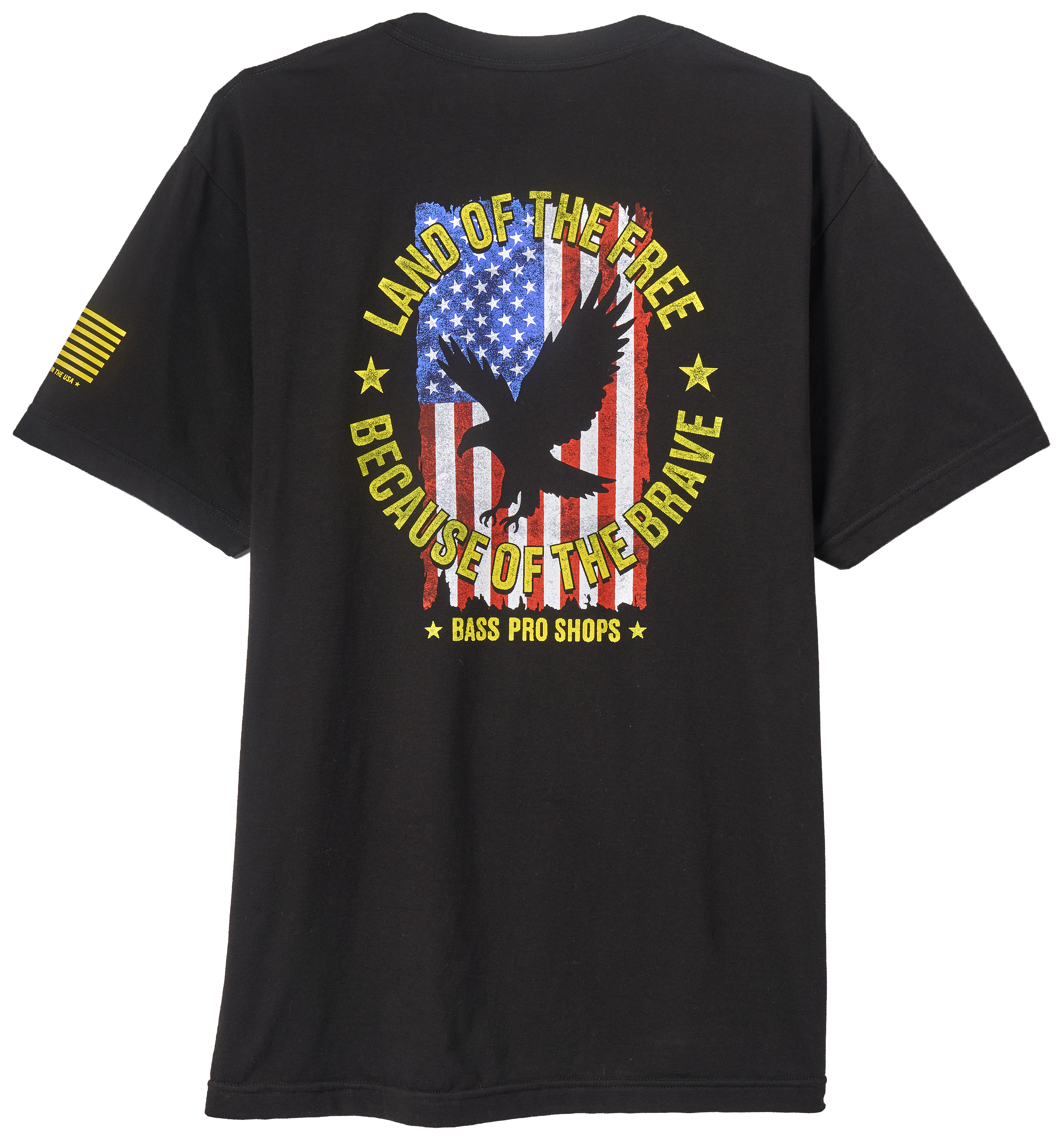 Image of Land of the Free Valiant Short-Sleeve T-Shirt - Black
