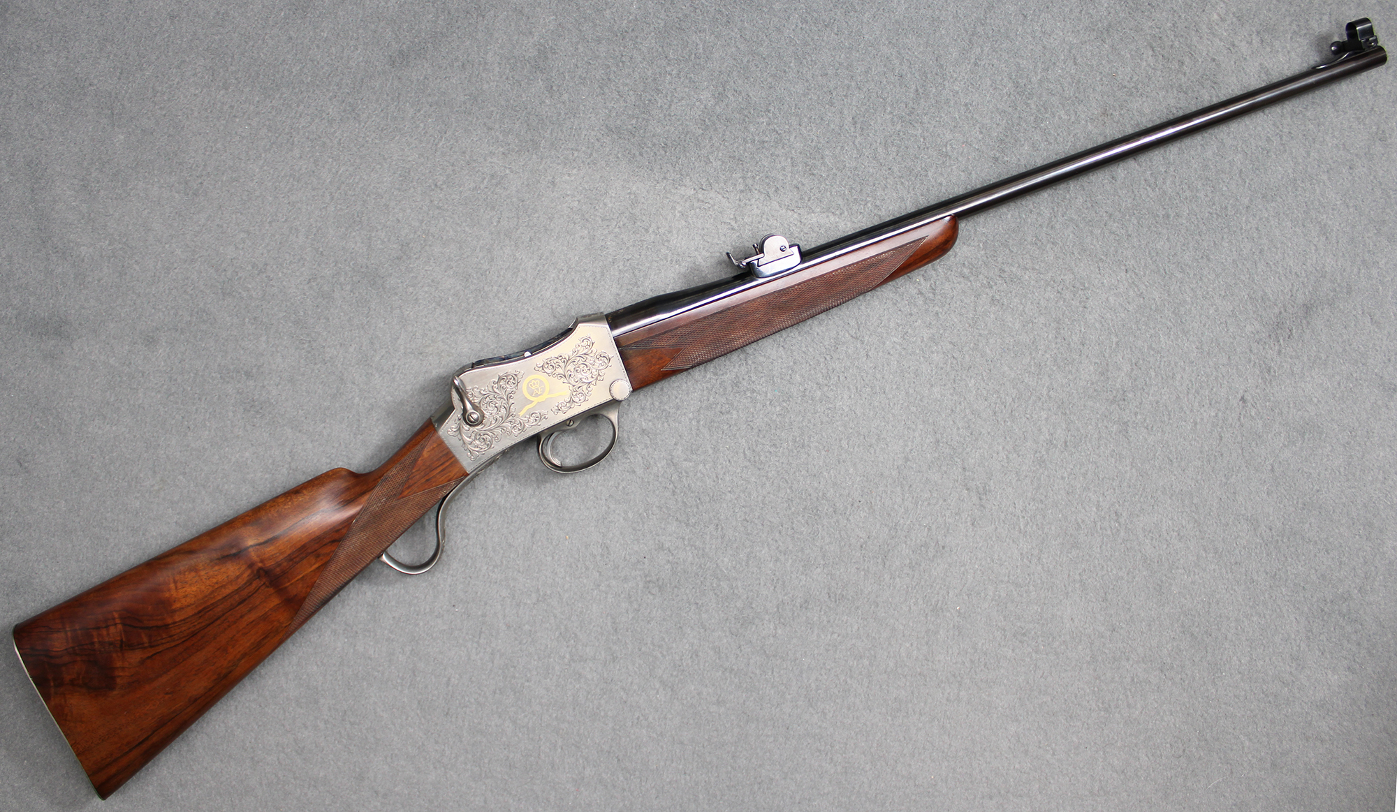 Image of Francotte ~ Custom Engraved Martini Rifle ~ .30-30 Winchester