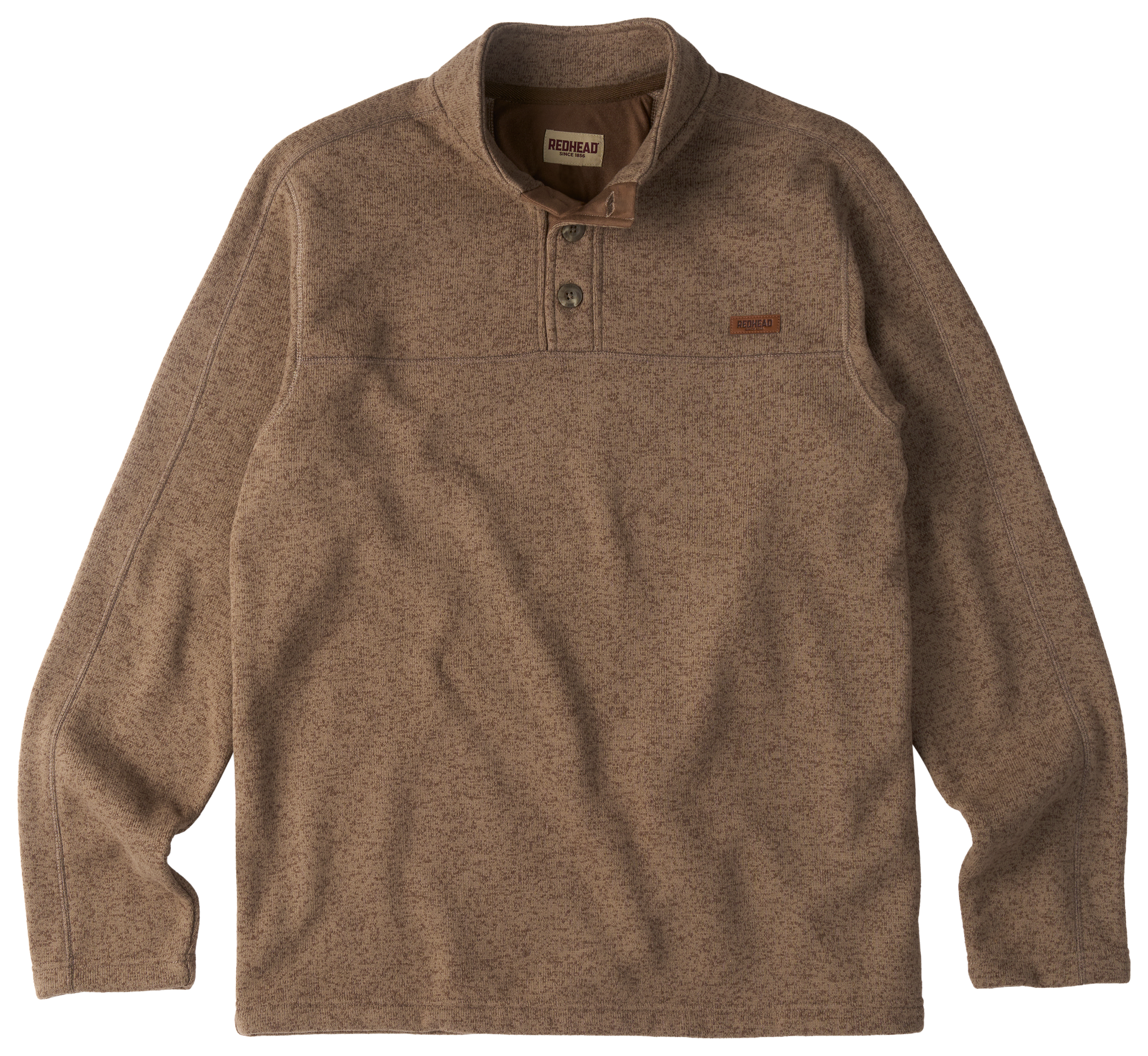 Image of RedHead Sweaterfleece Button-Placket Long-Sleeve Pullover