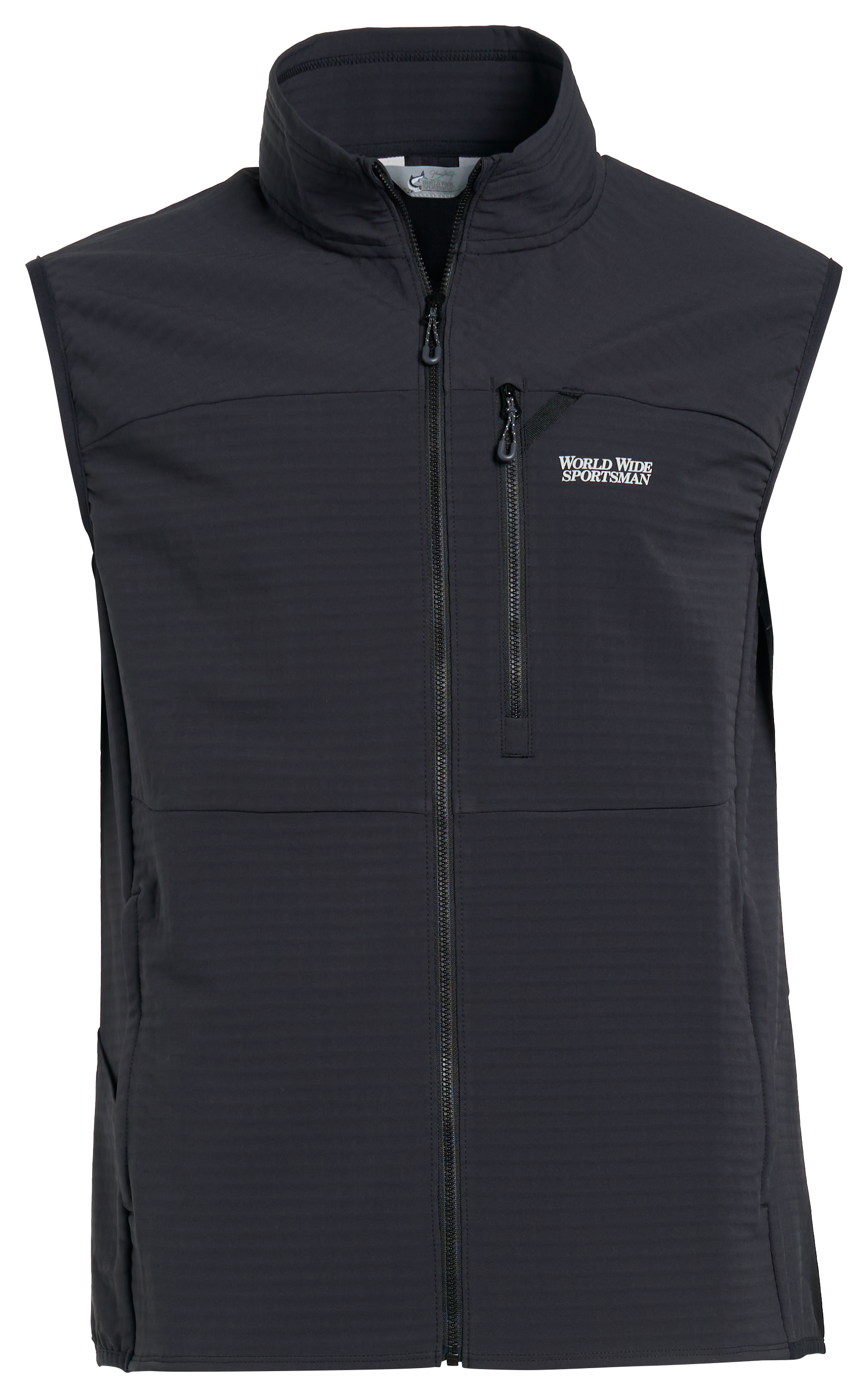 World Wide Sportsman World Wide Sportsman M Storm Fleece Vest - Jet Black - $80.00 at Bass Pro Shops