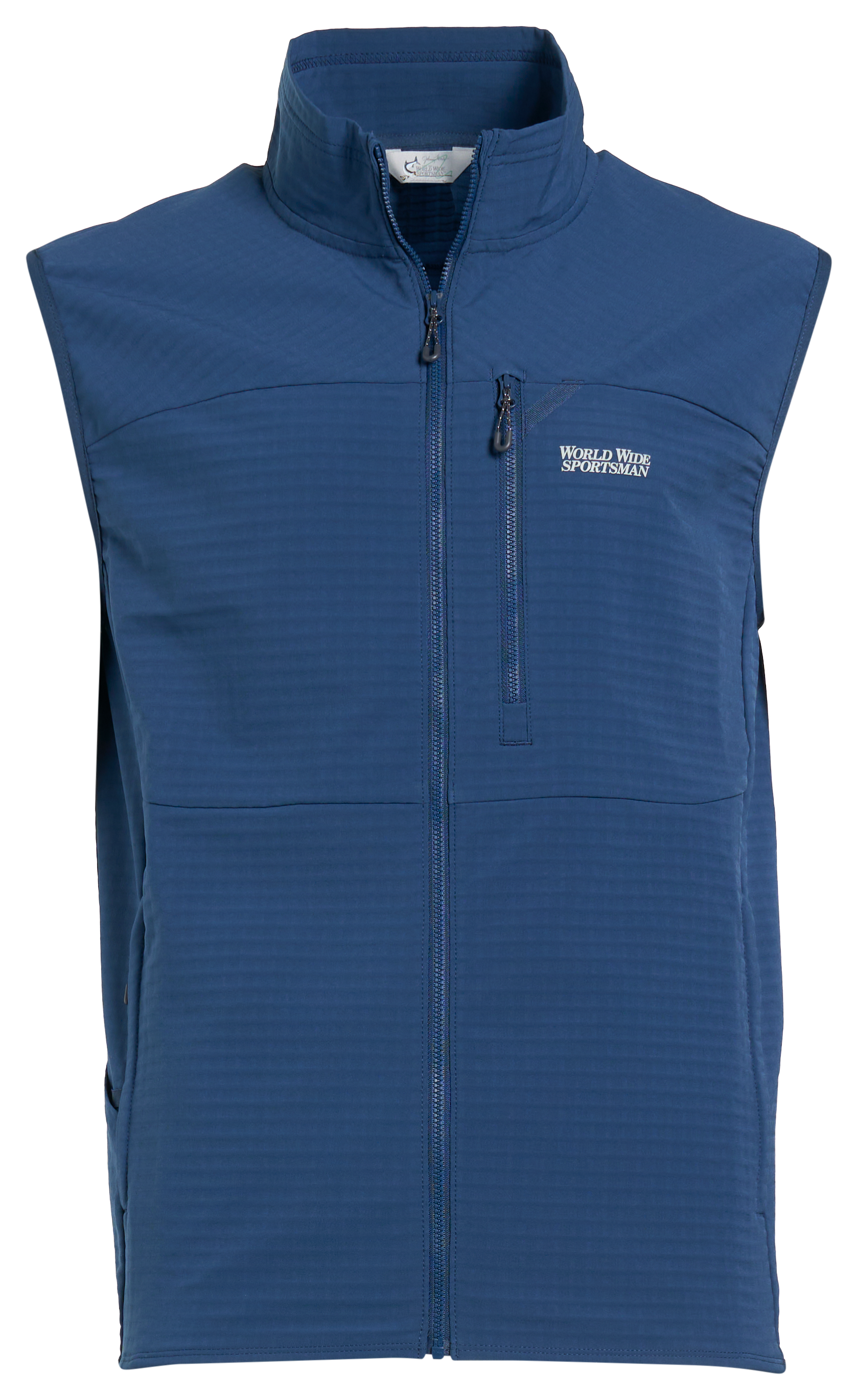 Image of World Wide Sportsman M Storm Fleece Vest - Insignia Blue