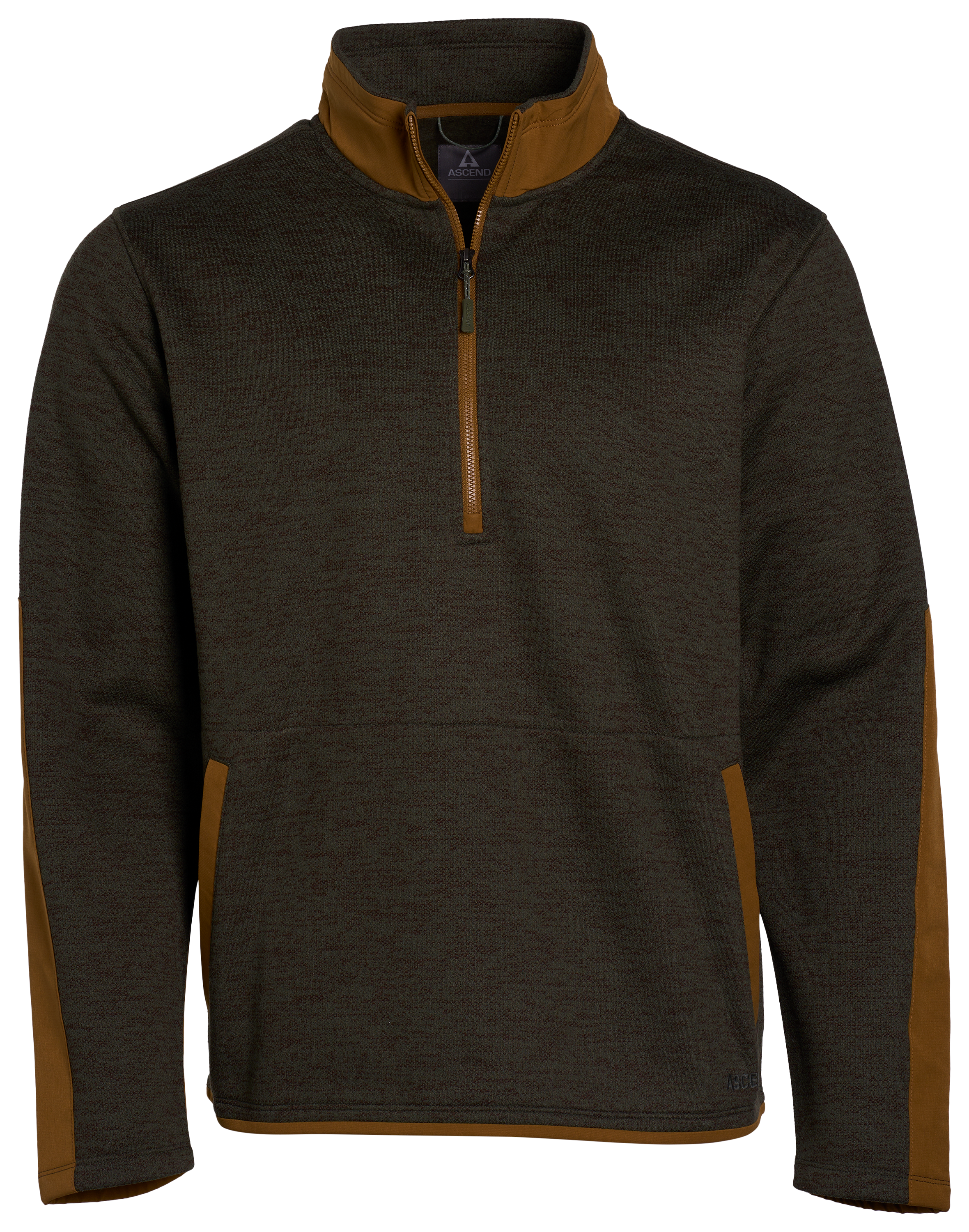Image of Ascend Pro Half-Zip Sweater - Thyme