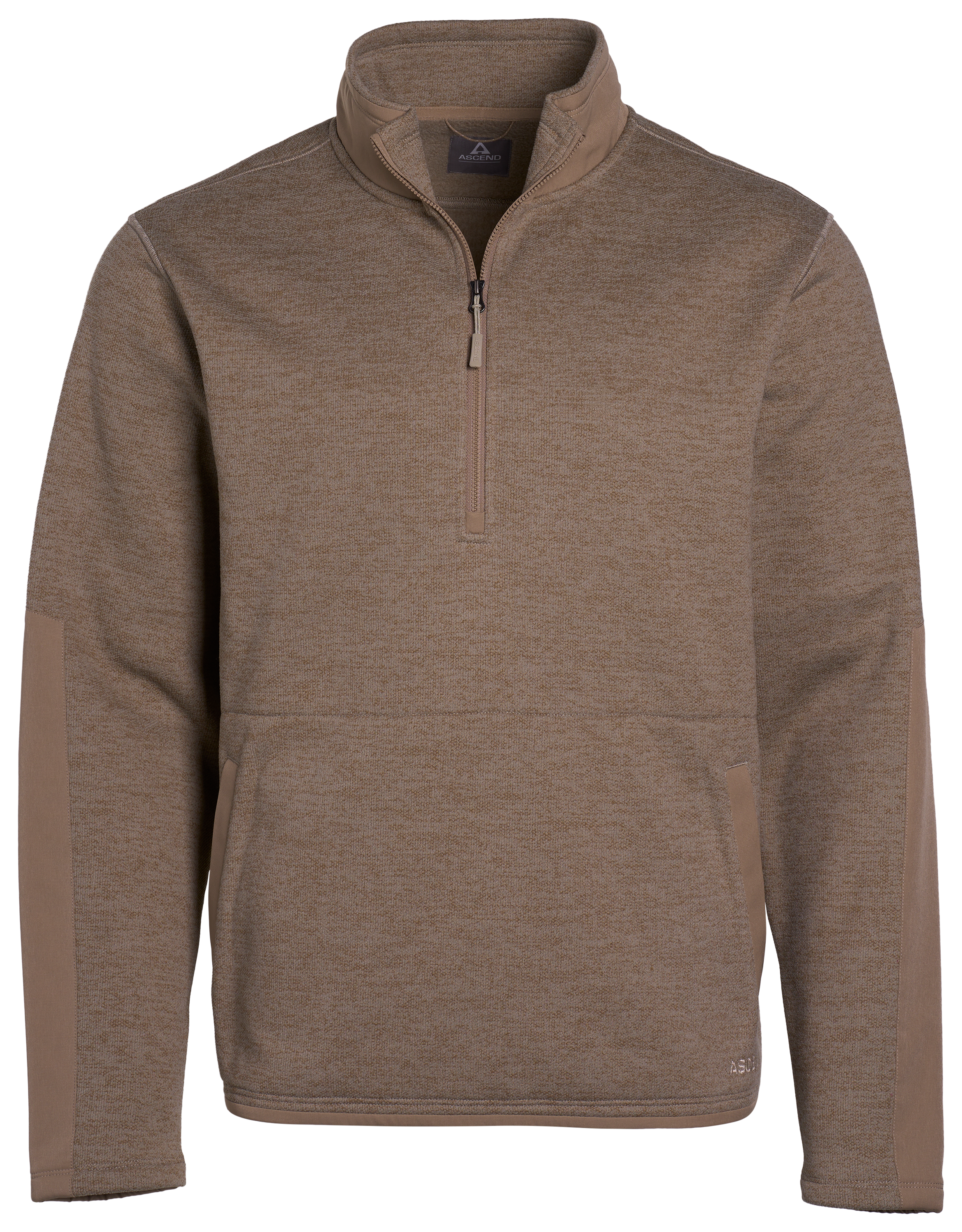 Image of Ascend Pro Half-Zip Sweater - Abbey Stone