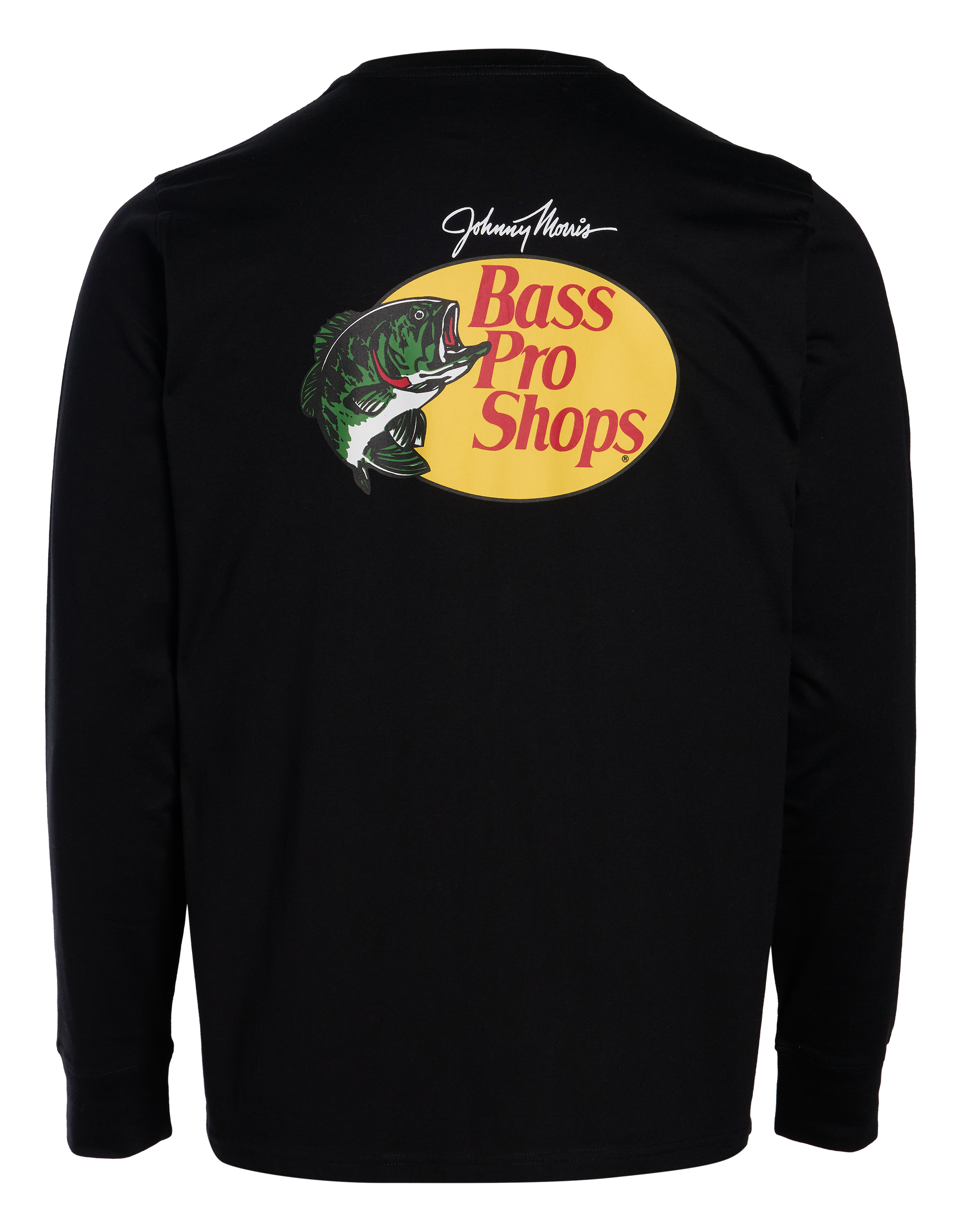 Bass Pro Shops Classic Logo Long-Sleeve T-Shirt - Black