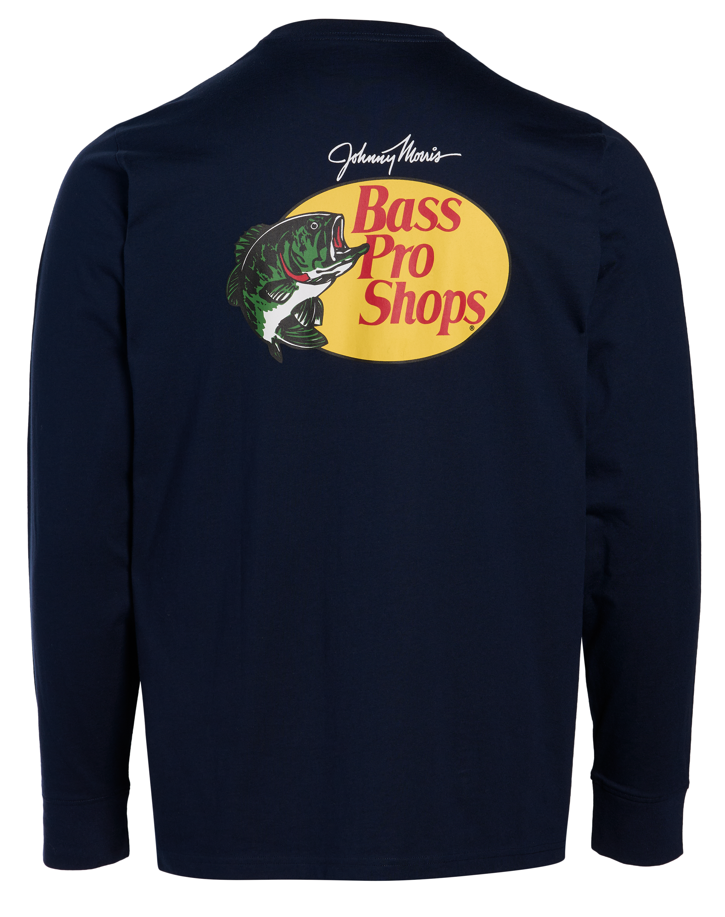 Image of Bass Pro Shops Classic Logo Long-Sleeve T-Shirt - Navy