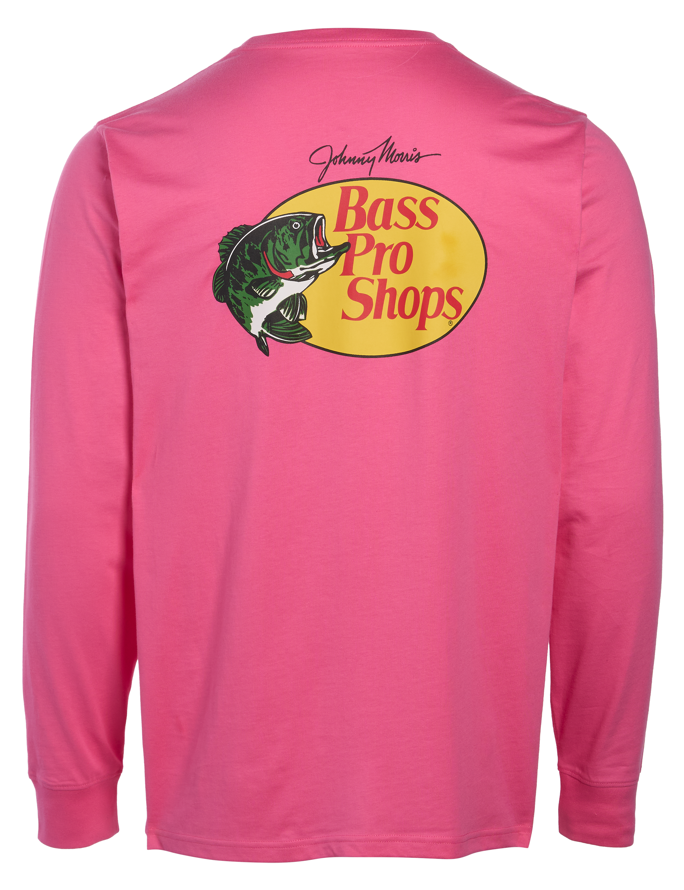 Image of Bass Pro Shops Classic Logo Long-Sleeve T-Shirt - Pink