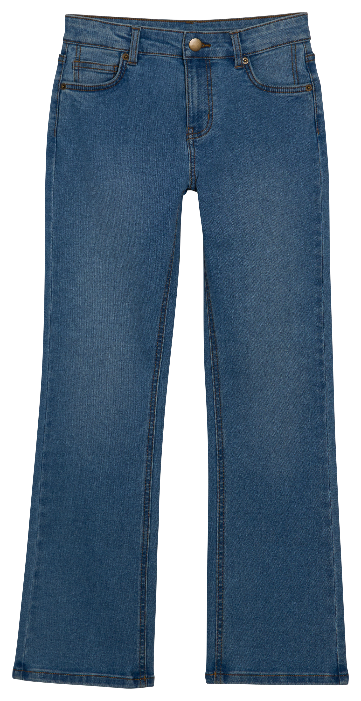 Image of Bass Pro Shops Denim Jeans for Kids - Medium Wash