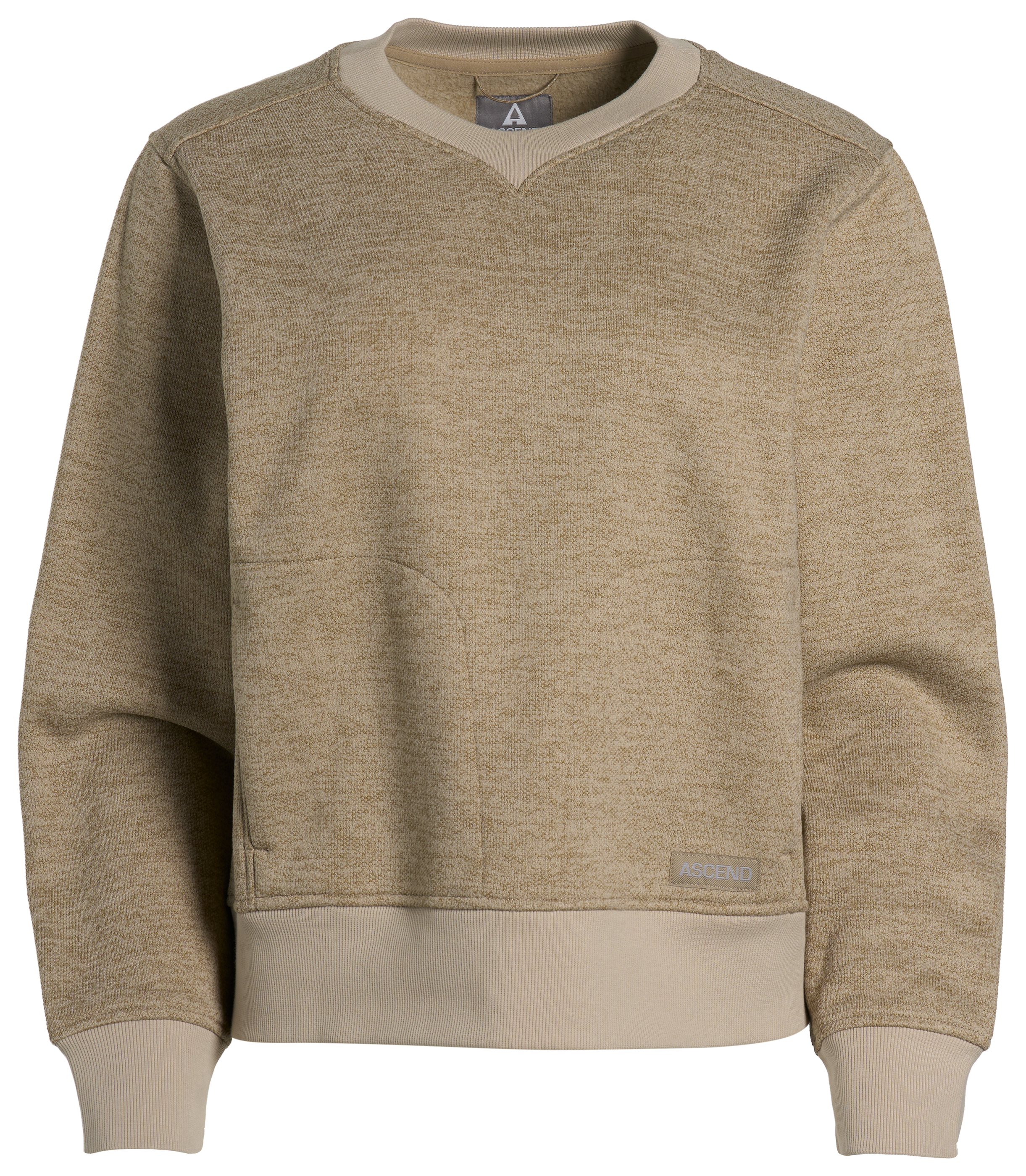 Image of Ascend Pro Crew Neck Sweater - Coriander