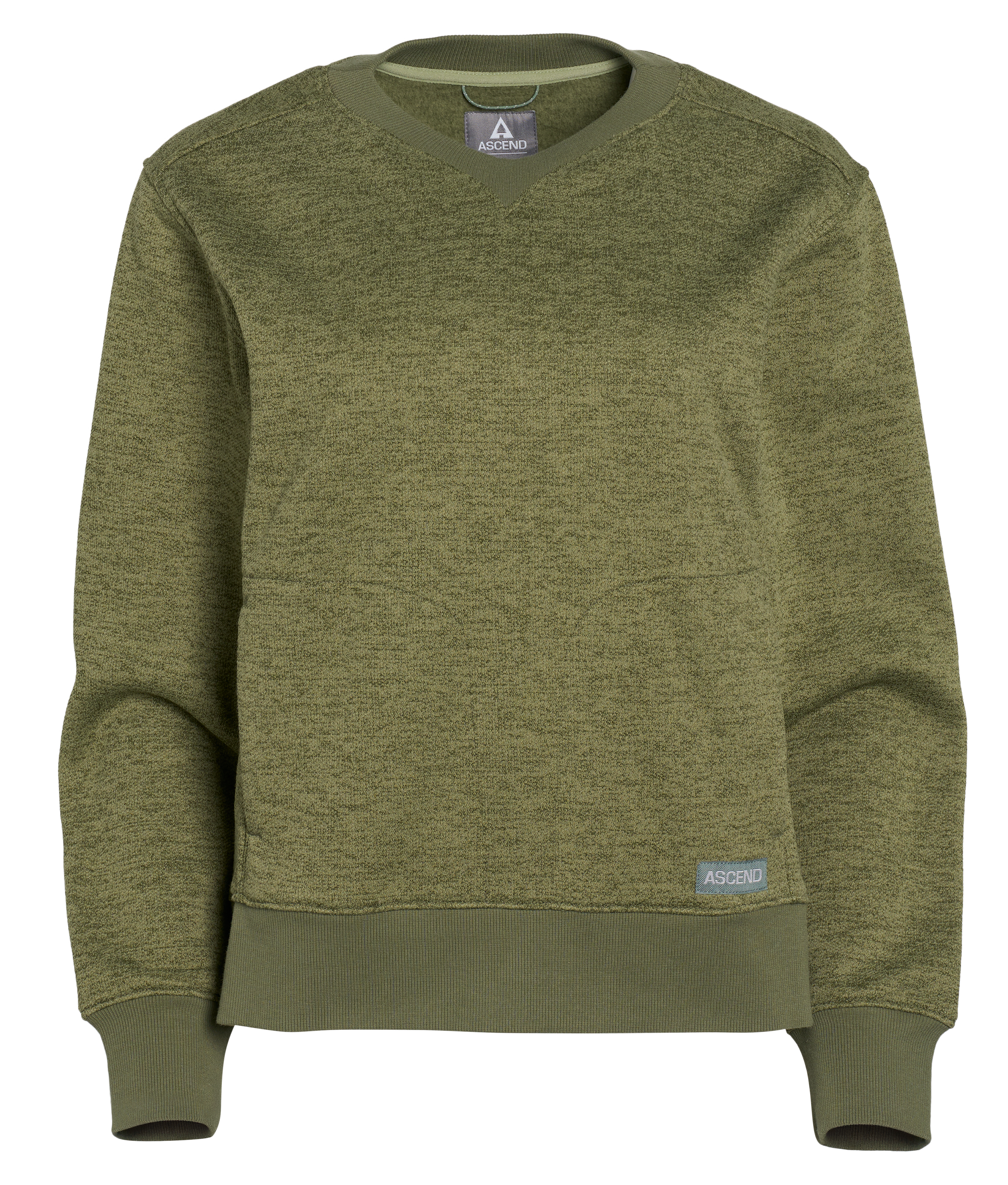 Image of Ascend Pro Crew Neck Sweater - Four Leaf Clover