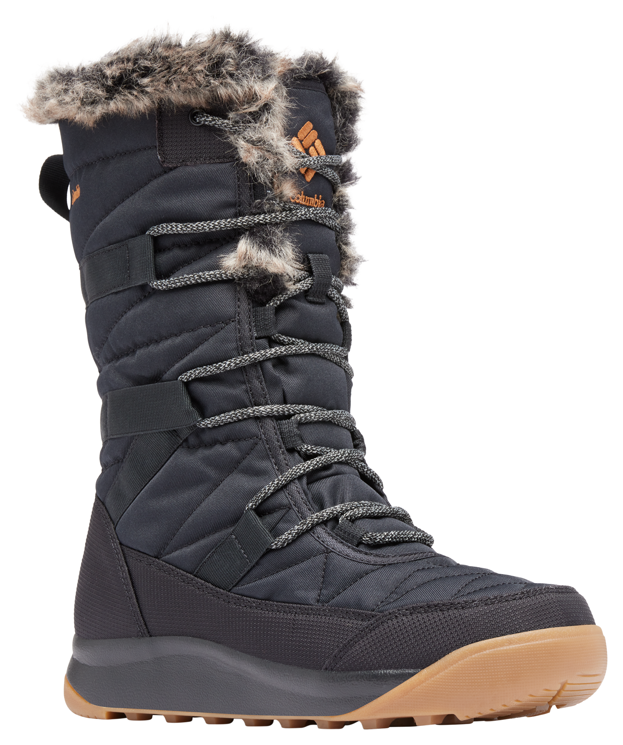 Image of Columbia Minx IV Waterproof Insulated Boots for Women - Black/Elk