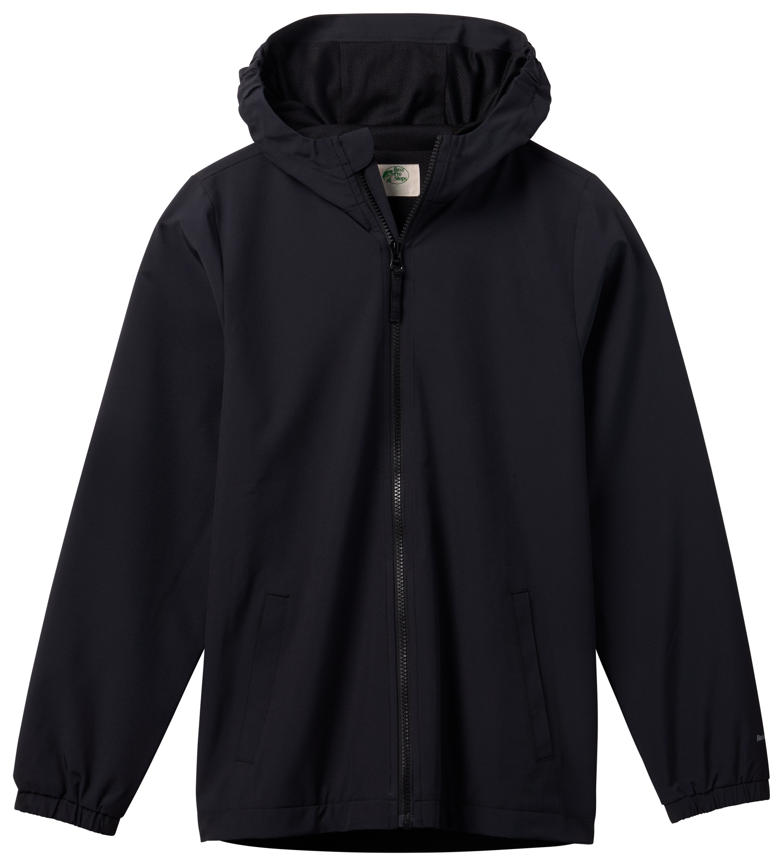 Image of Bass Pro Shops Drizzle Jacket for Kids - Black