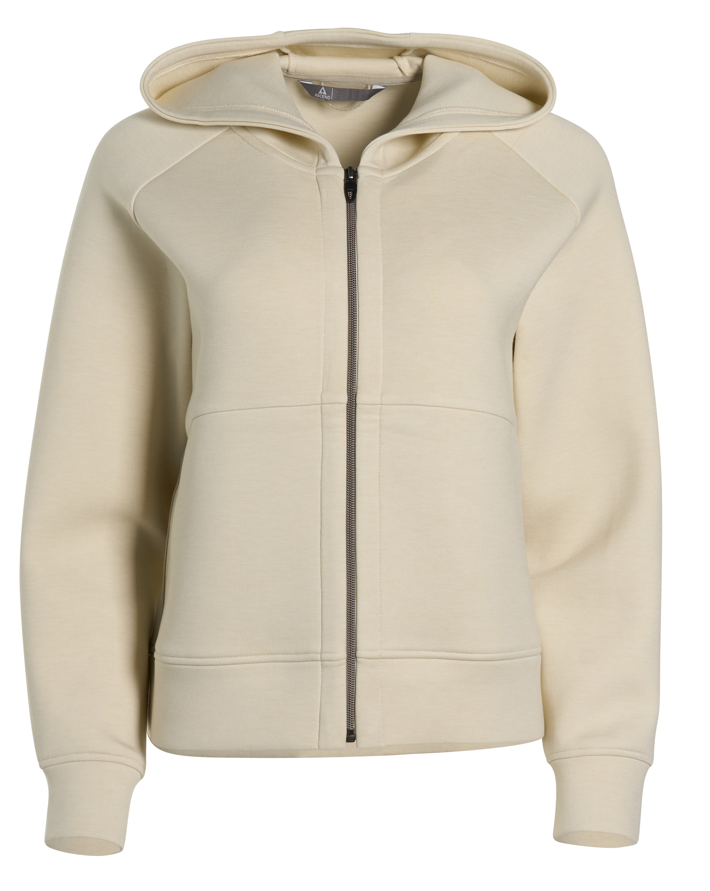 Ascend Ascend Full-Zip Hooded Jacket - Bone White - $55.00 at Bass Pro Shops