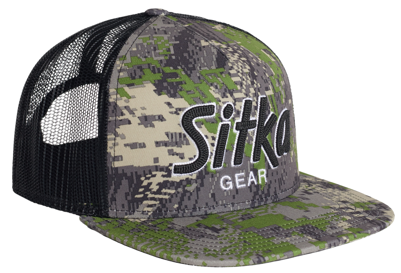 Image of SITKA OPTIFADE 90s Script Hi Pro Trucker Cap - Optifade Cover