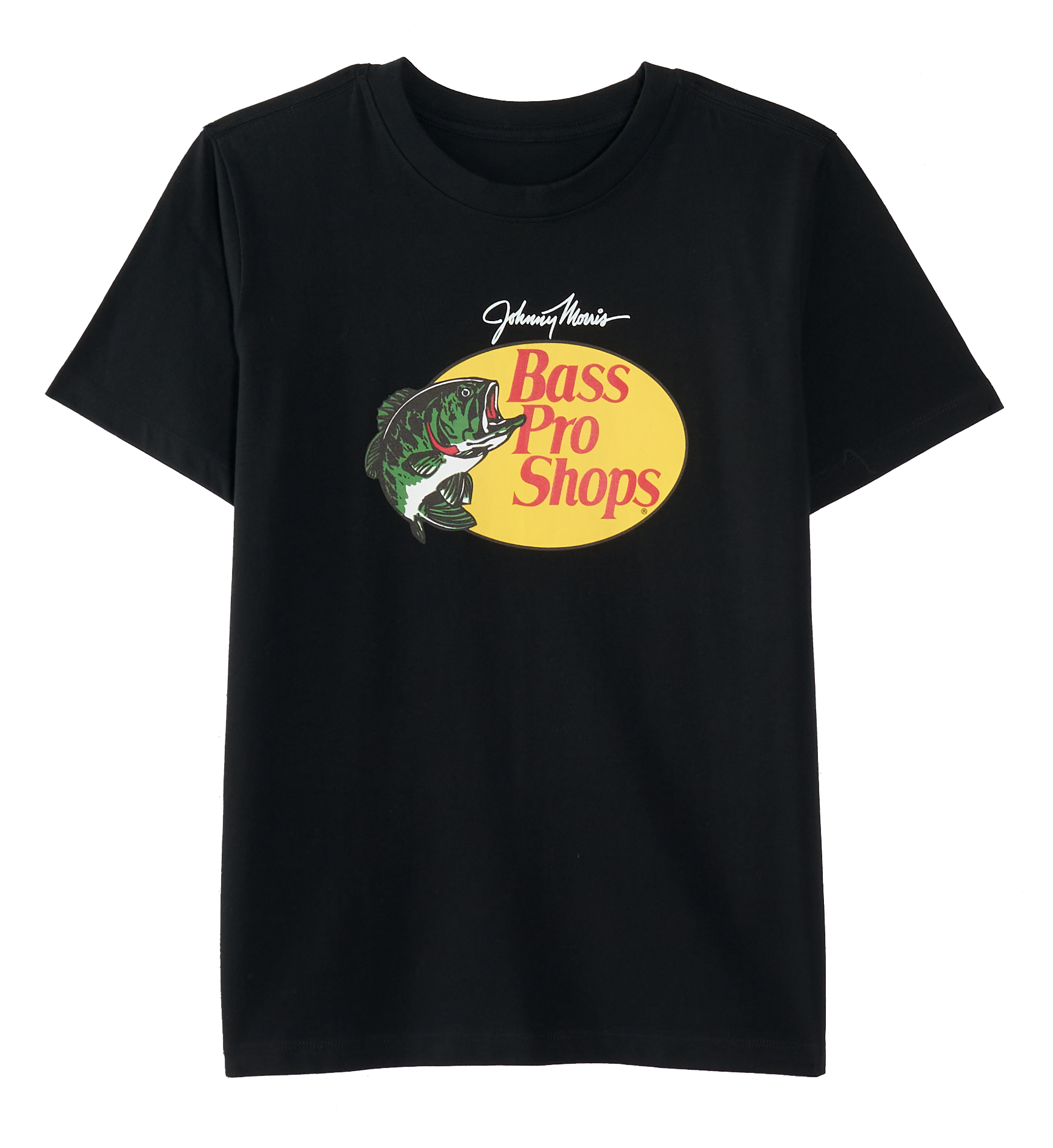 Image of Bass Pro Shops Classic Logo Short-Sleeve T-Shirt for Kids - Black