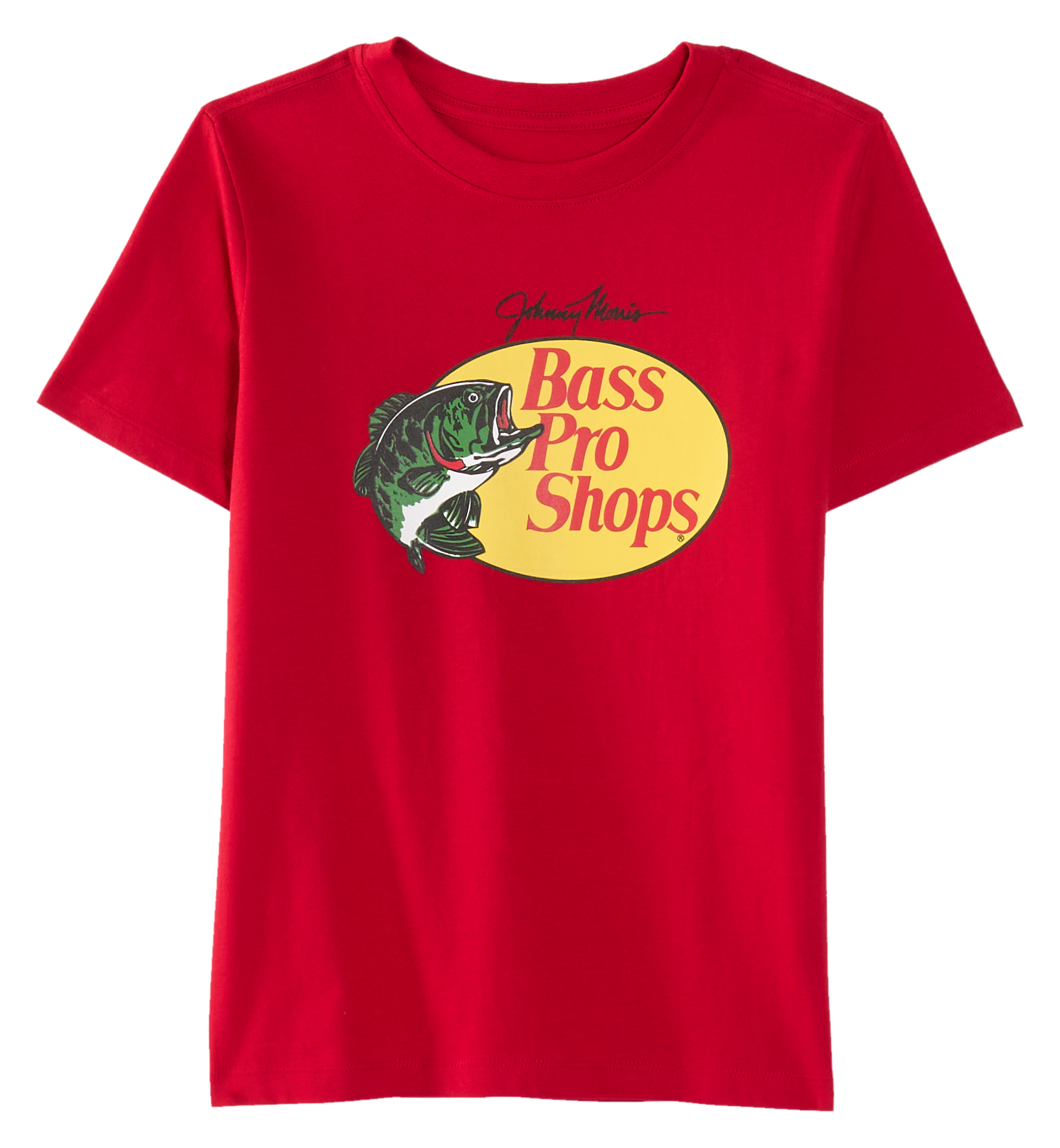 Image of Bass Pro Shops Classic Logo Short-Sleeve T-Shirt for Kids - Red