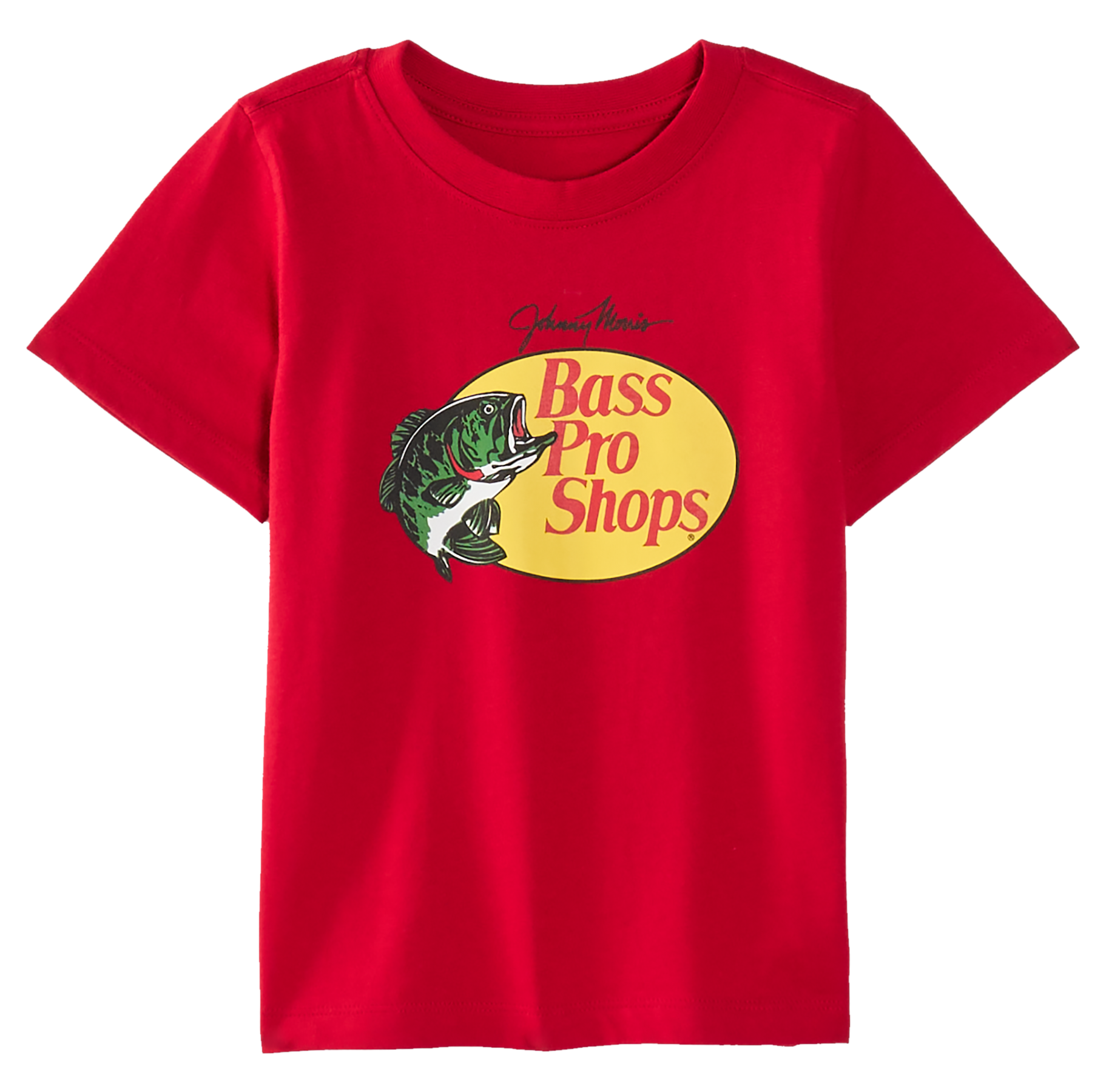 Image of Bass Pro Shops Classic Logo Short-Sleeve T-Shirt for Toddlers - Red