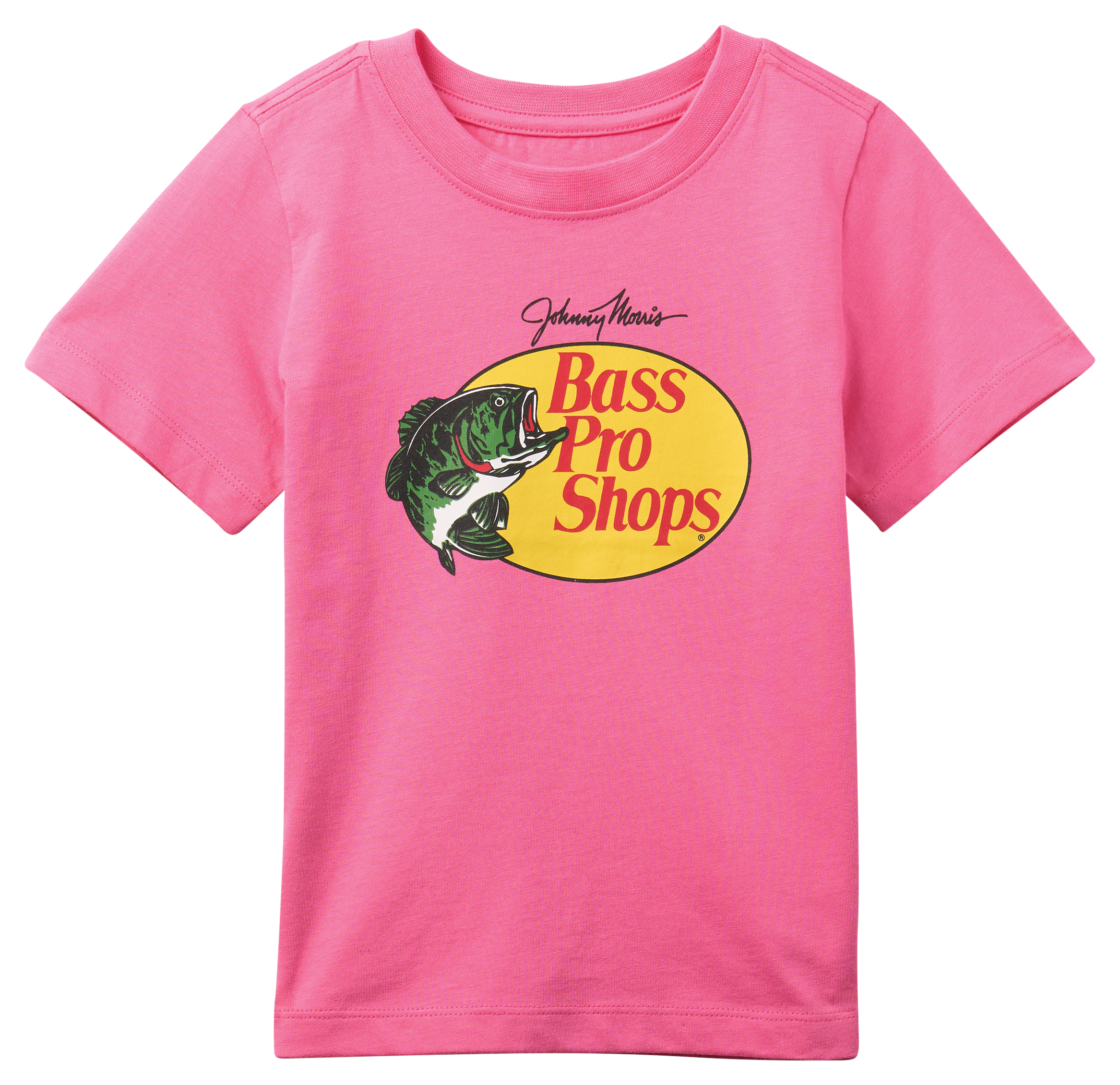 Bass Pro Shops Bass Pro Shops Classic Logo Short-Sleeve T-Shirt for Toddlers - Pink - $7.99 at Bass Pro Shops