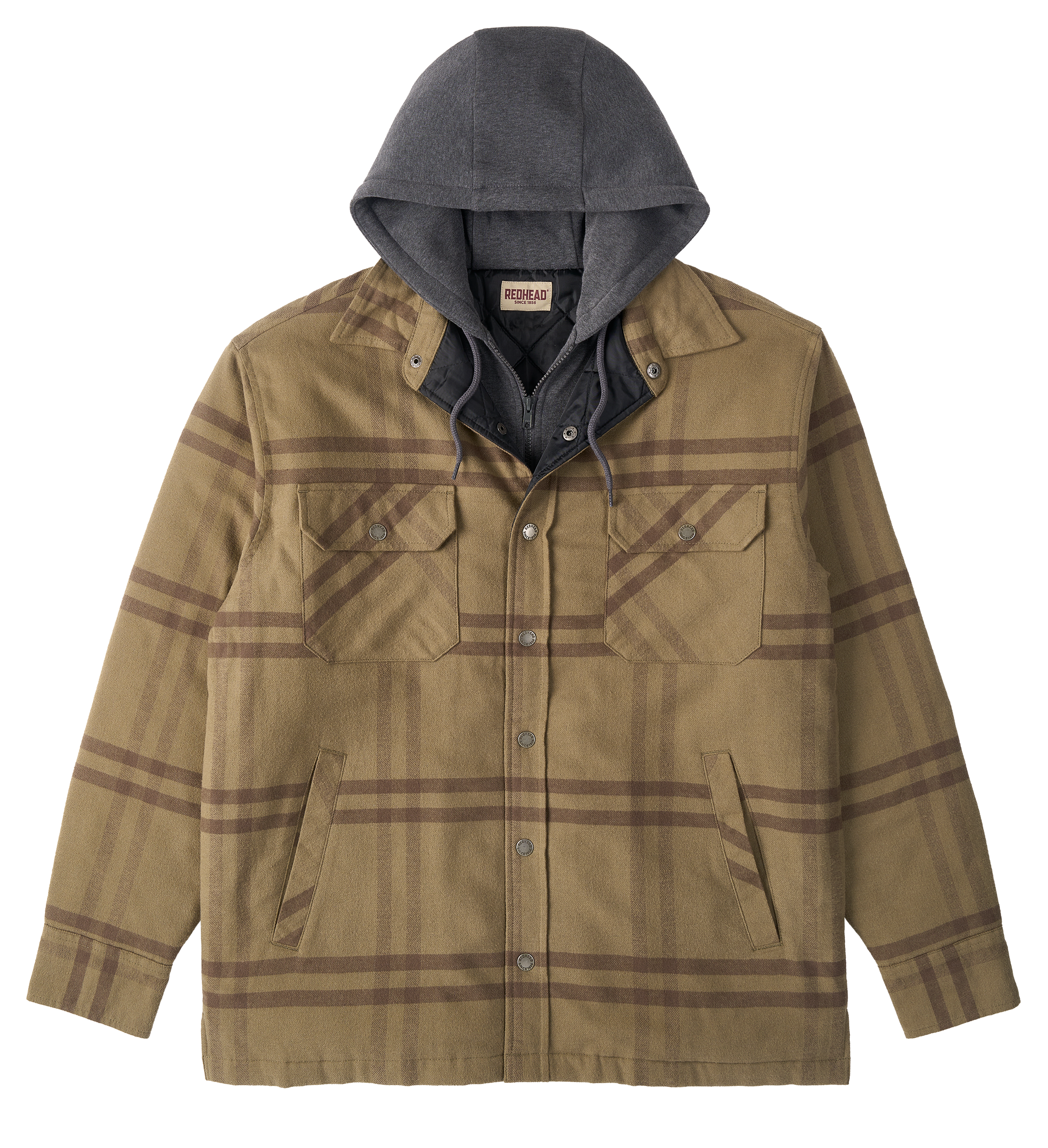 Image of RedHead Bull Creek Long-Sleeve Shirt Jacket - Dusky Green