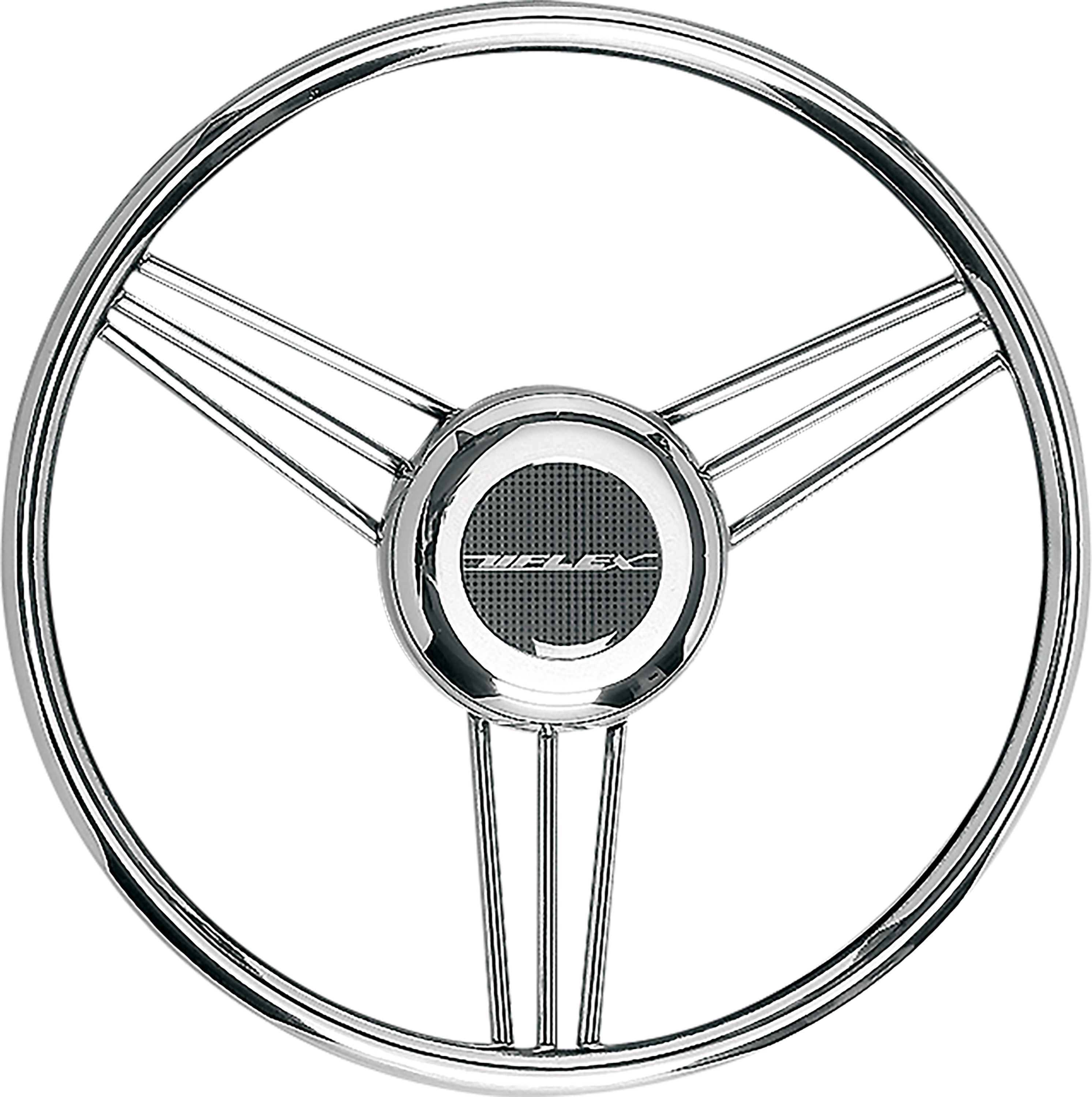 Uflex Stainless Steel Grip Steering Wheel - V27