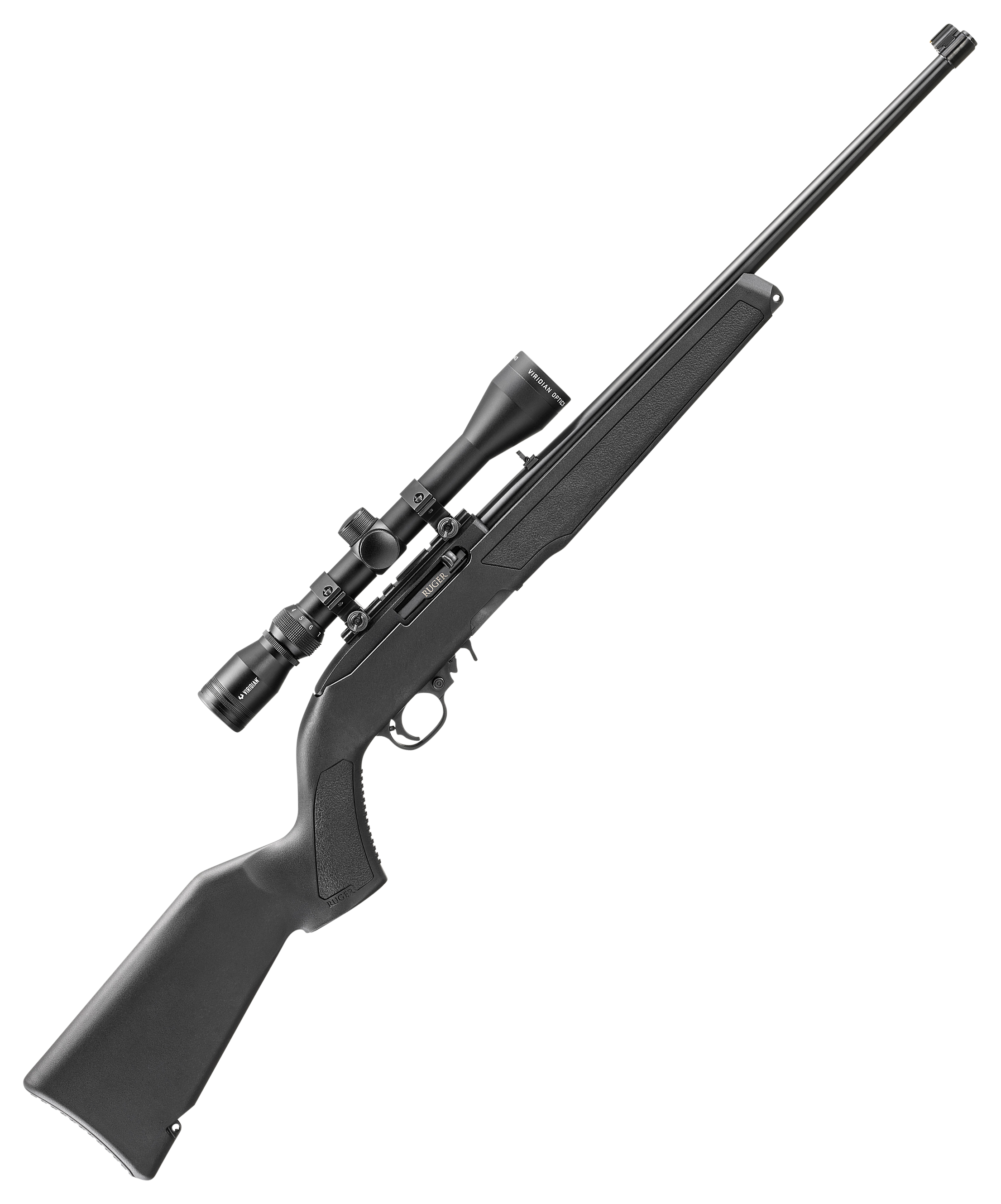 Ruger 1022 SemiAuto Rimfire Rifle with Viridian EON 39x40 Scope and BXTrigger Group
