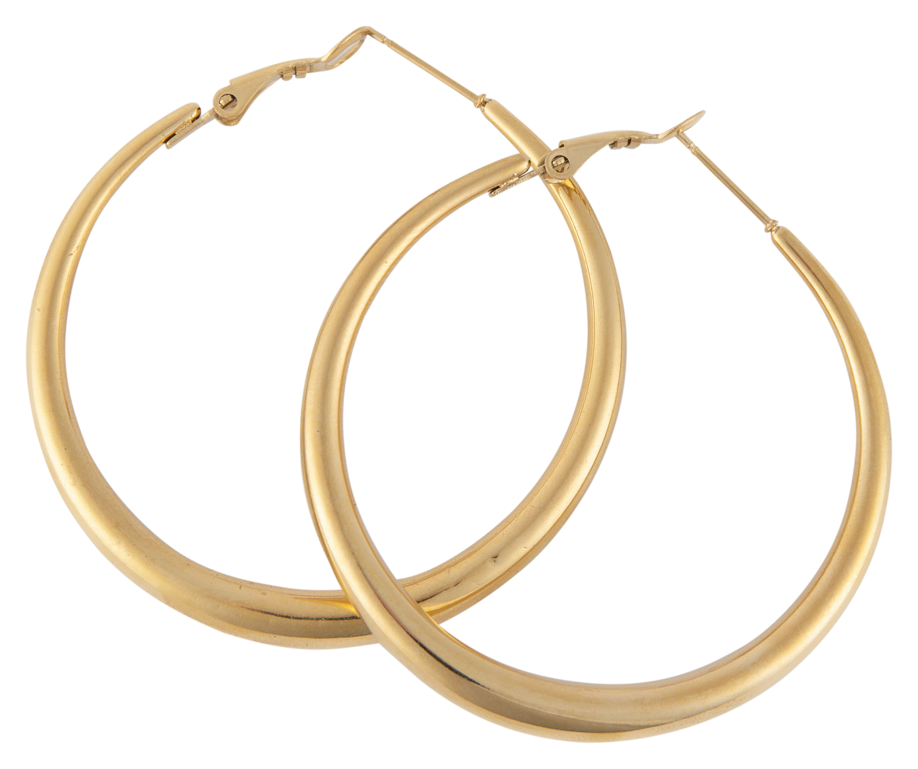 Image of Howard's Narelle Waterproof Bubble Hoop Gold Earrings