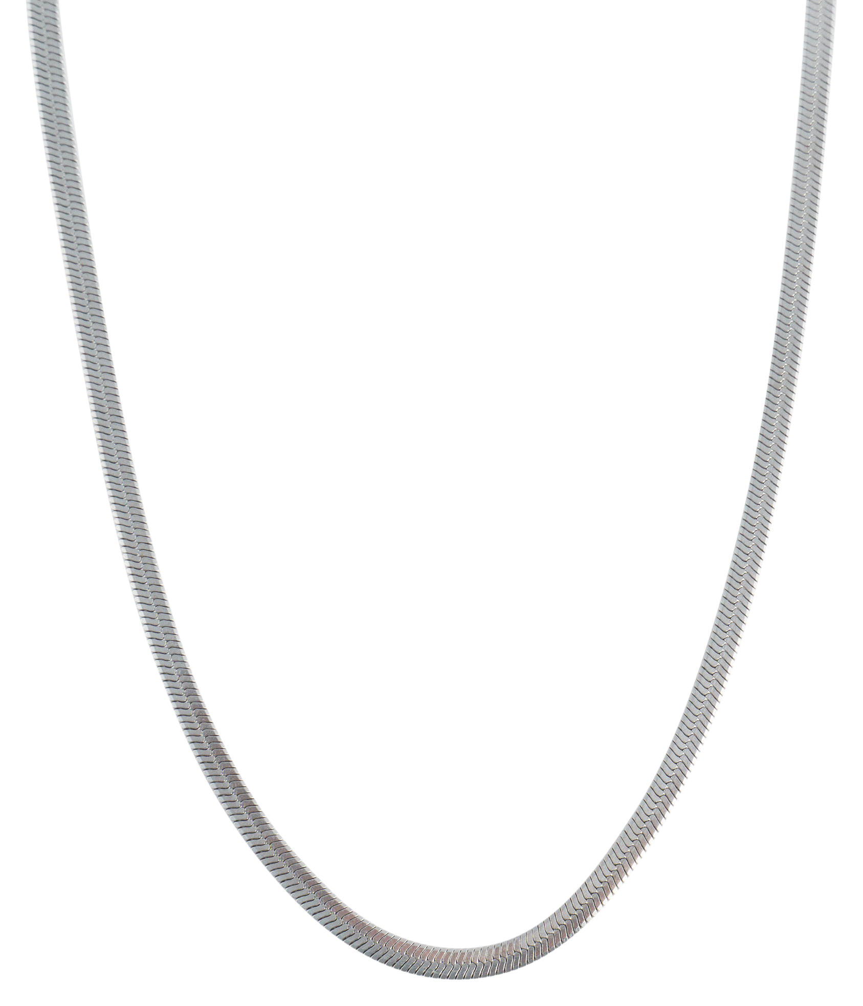 Image of Howard's Narelle Waterproof Snake Silver Chain Necklace