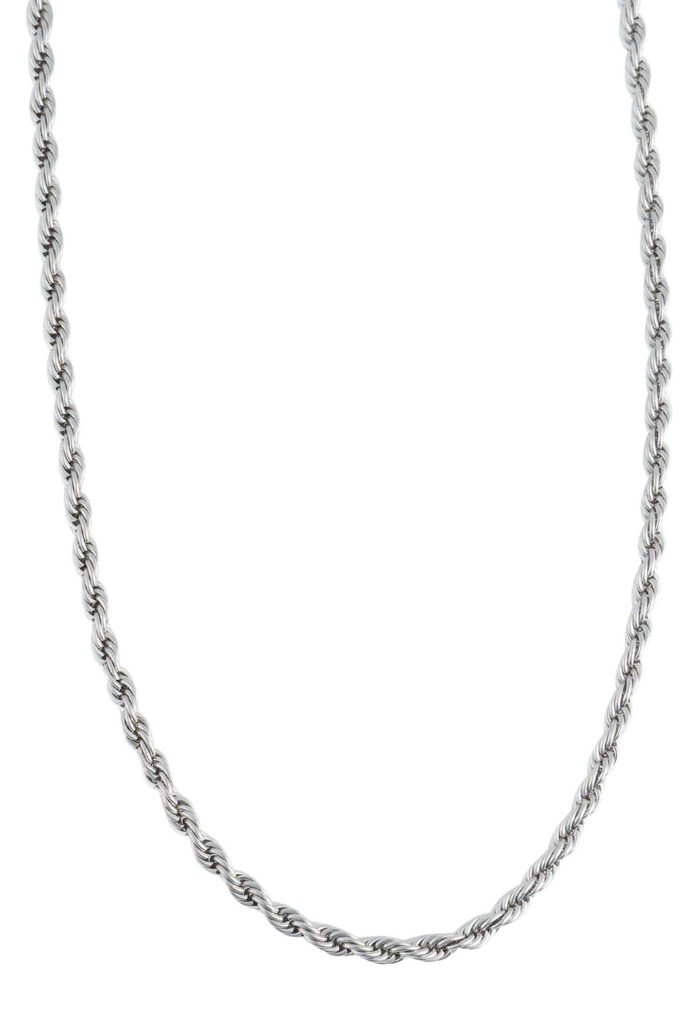 Image of Howard's Narelle Waterproof Rope Silver Chain Necklace
