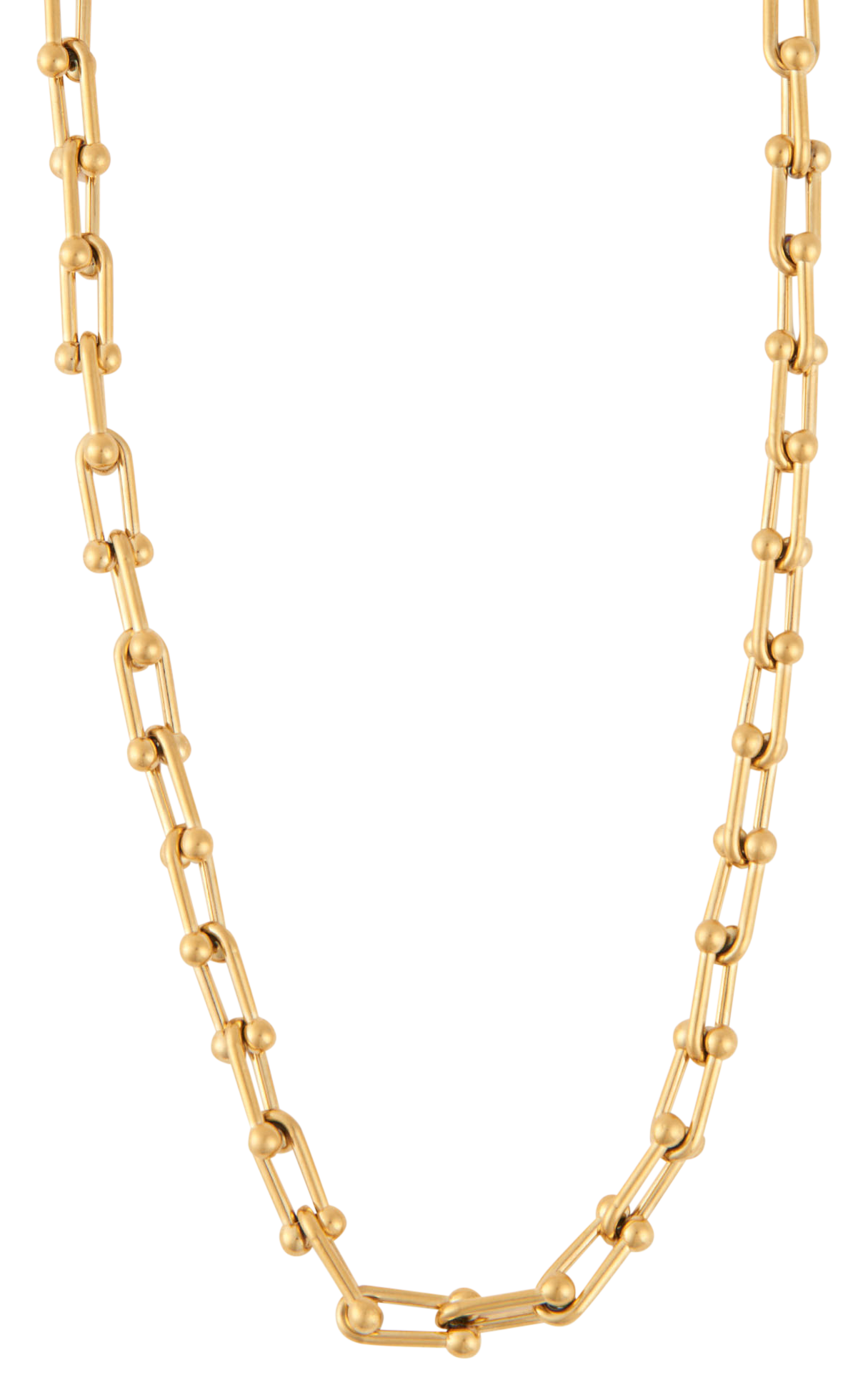 Howard's Narelle Gold Waterproof Chunky U-Link Chain Necklace