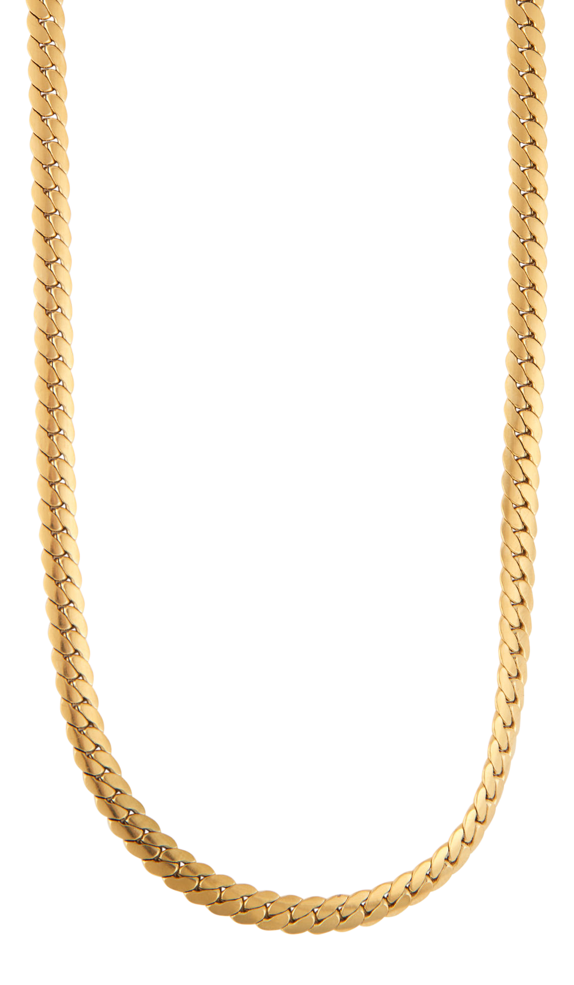 Image of Howard's Narelle Gold Waterproof Herringbone Chain Necklace