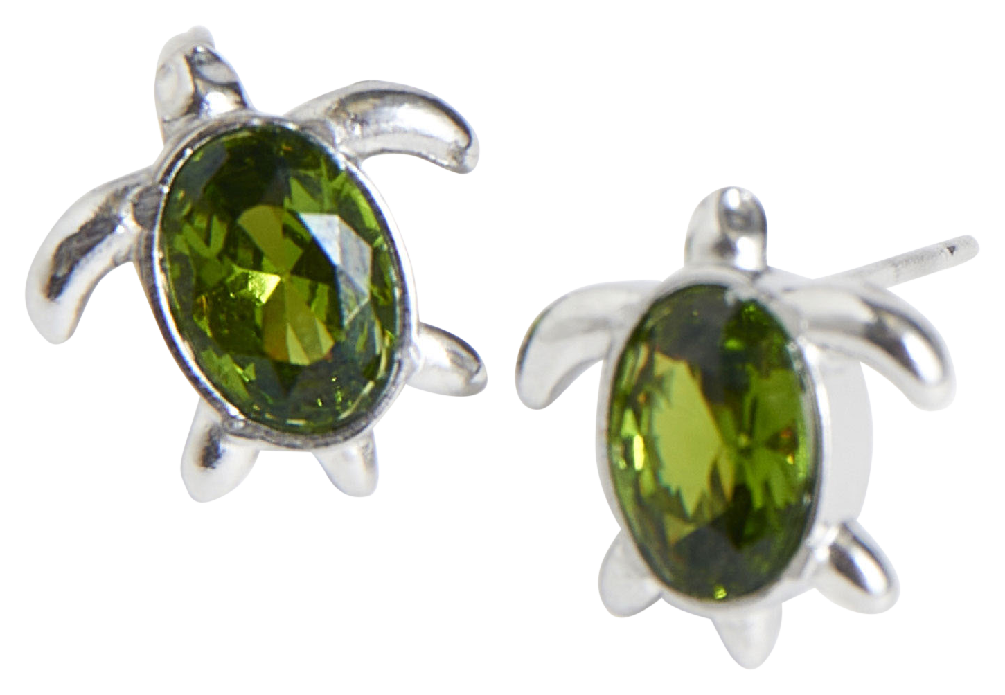 Image of Howard's Narelle Silver Waterproof Turtle Stud Earrings