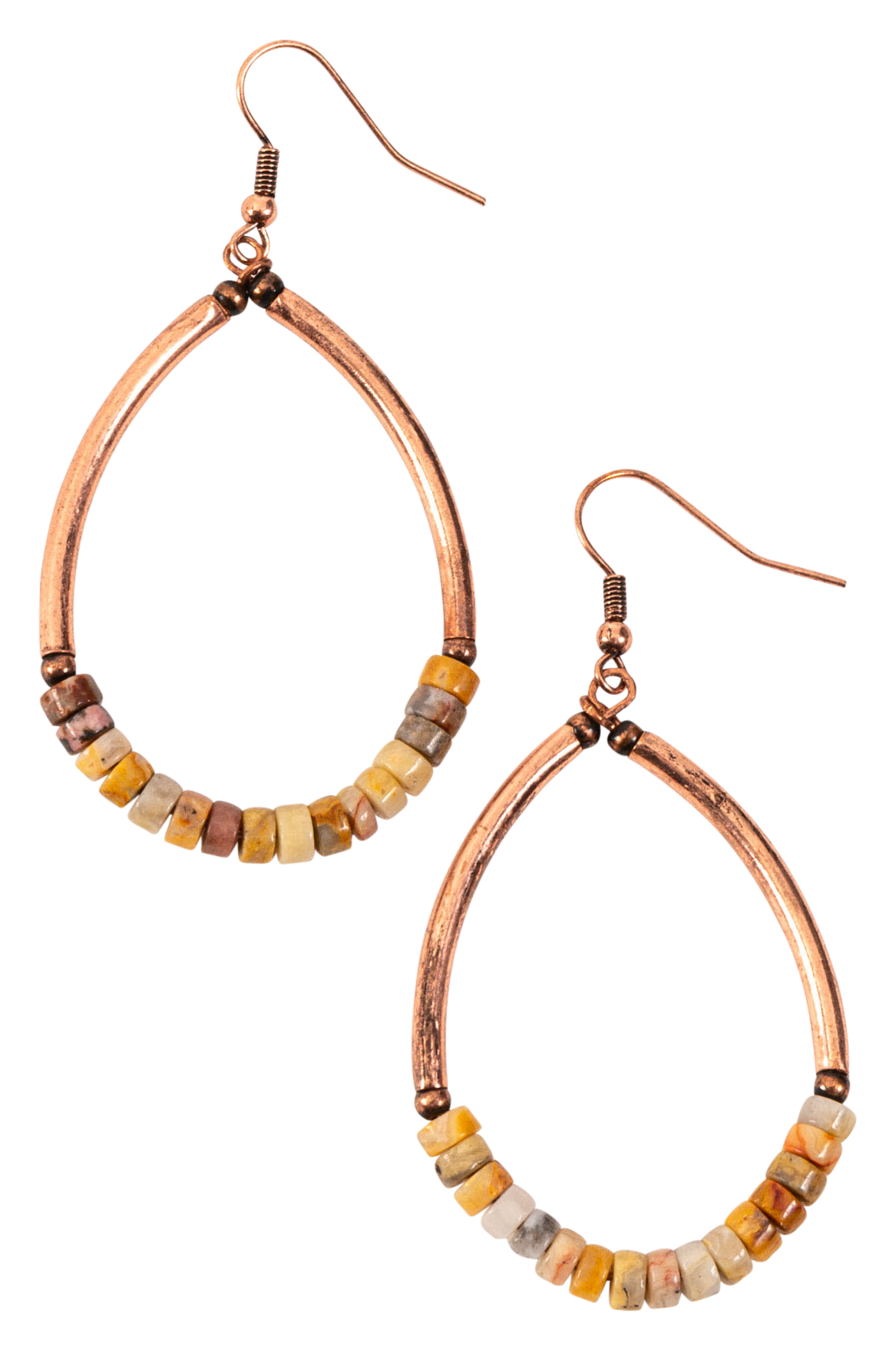 Image of Howard's Wild Spirit Beaded Drop Earrings